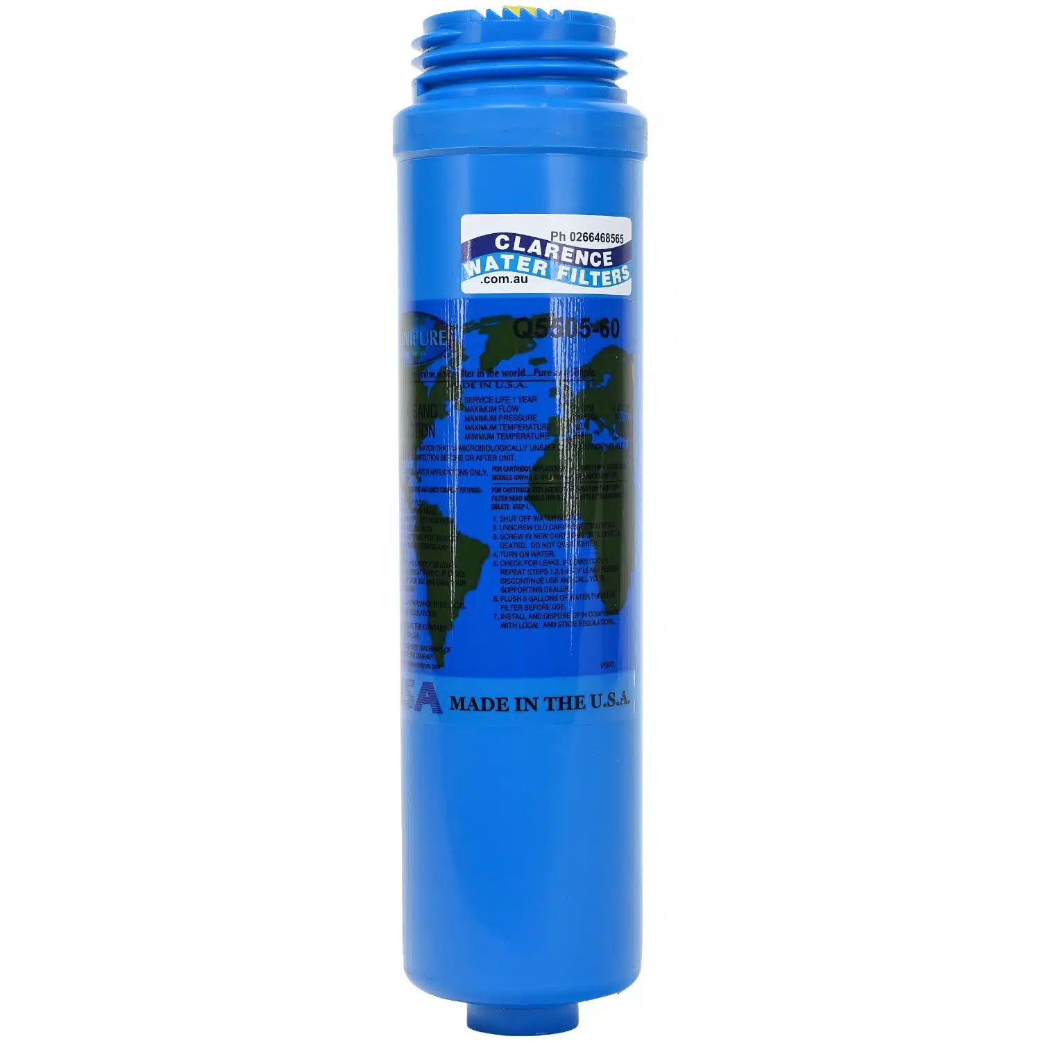 Omnipure Q5505-60 Blue Sediment Filter 5 micron