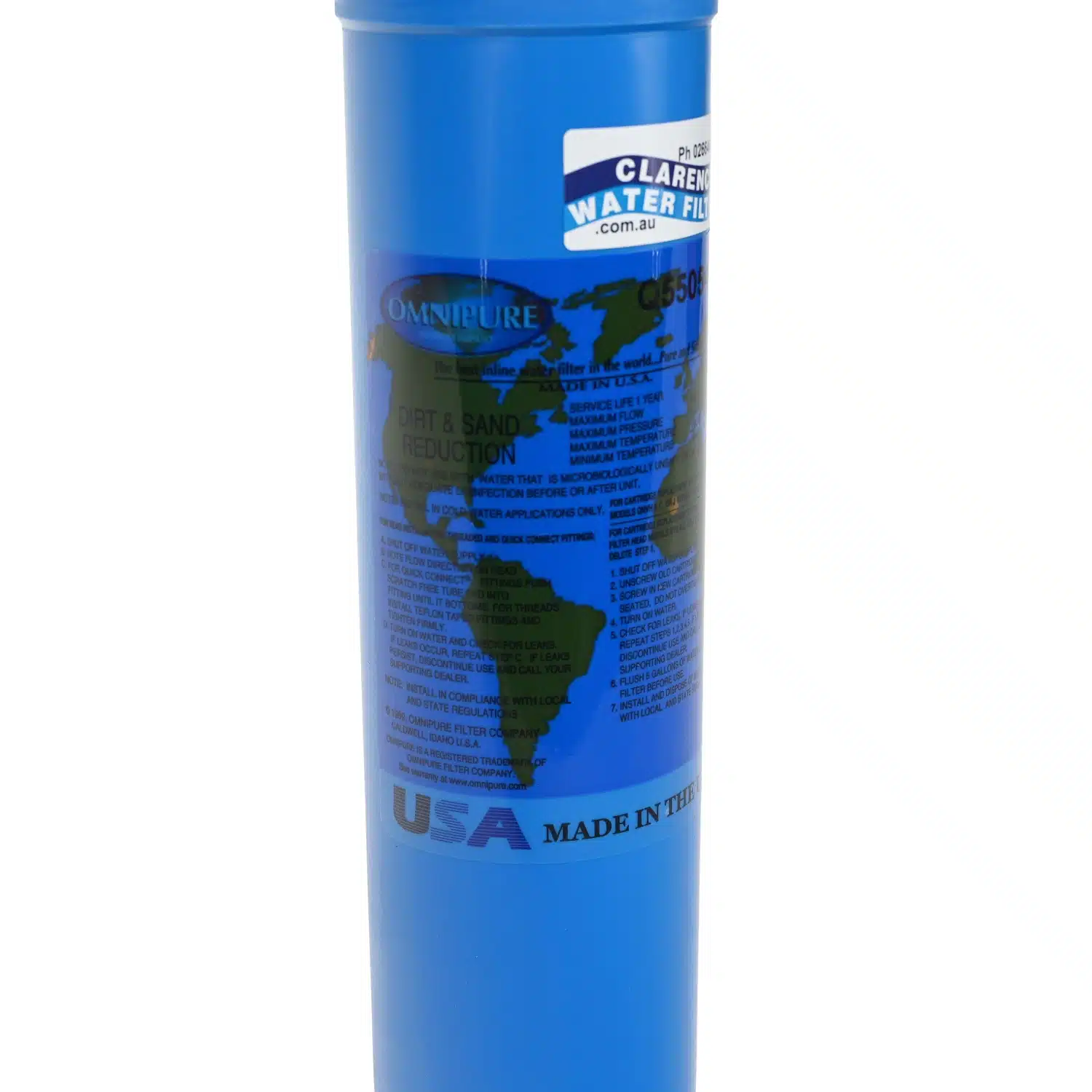 Omnipure Q5505-60 Blue Sediment Filter 5 micron