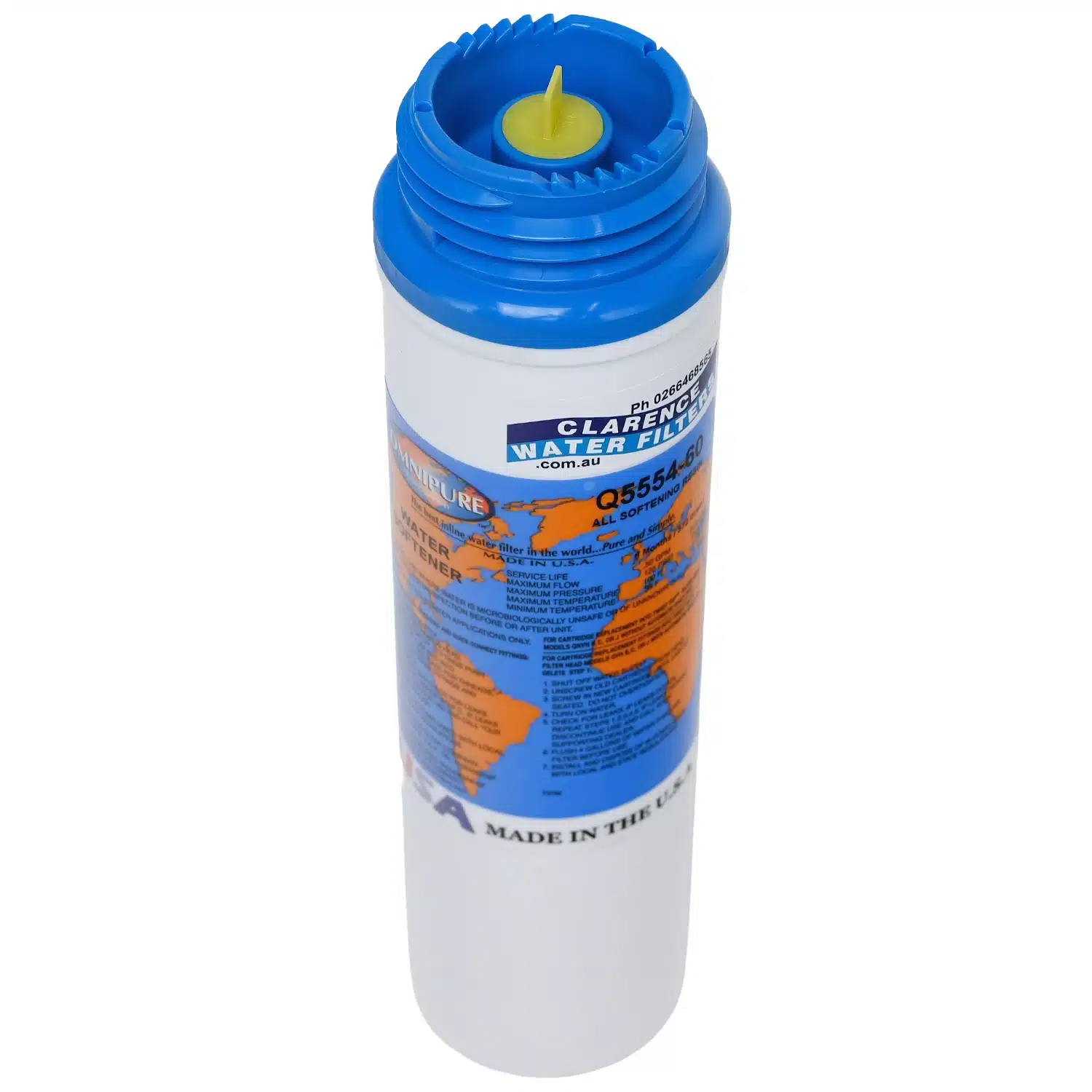 Omnipure Q5554-60 Blue Top Water Softener