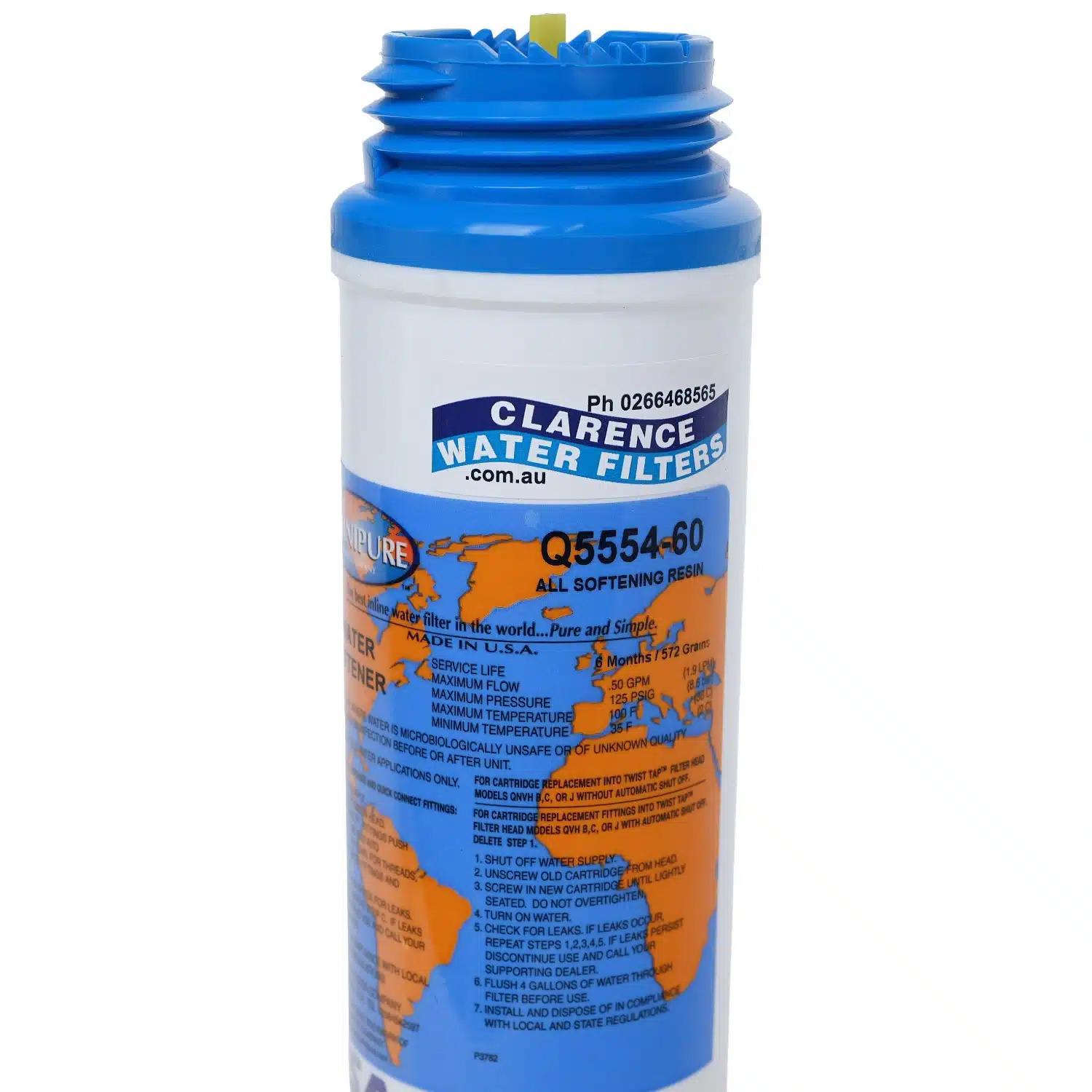 Omnipure Q5554-60 Blue Top Water Softener