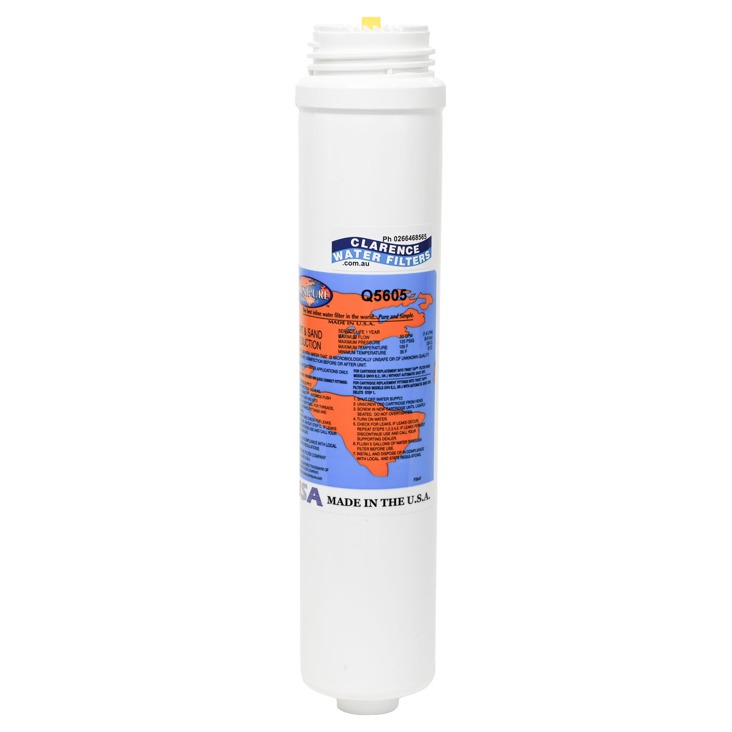 Omnipure Q5605 5 Micron Sediment Reduction Water Filter USA Made