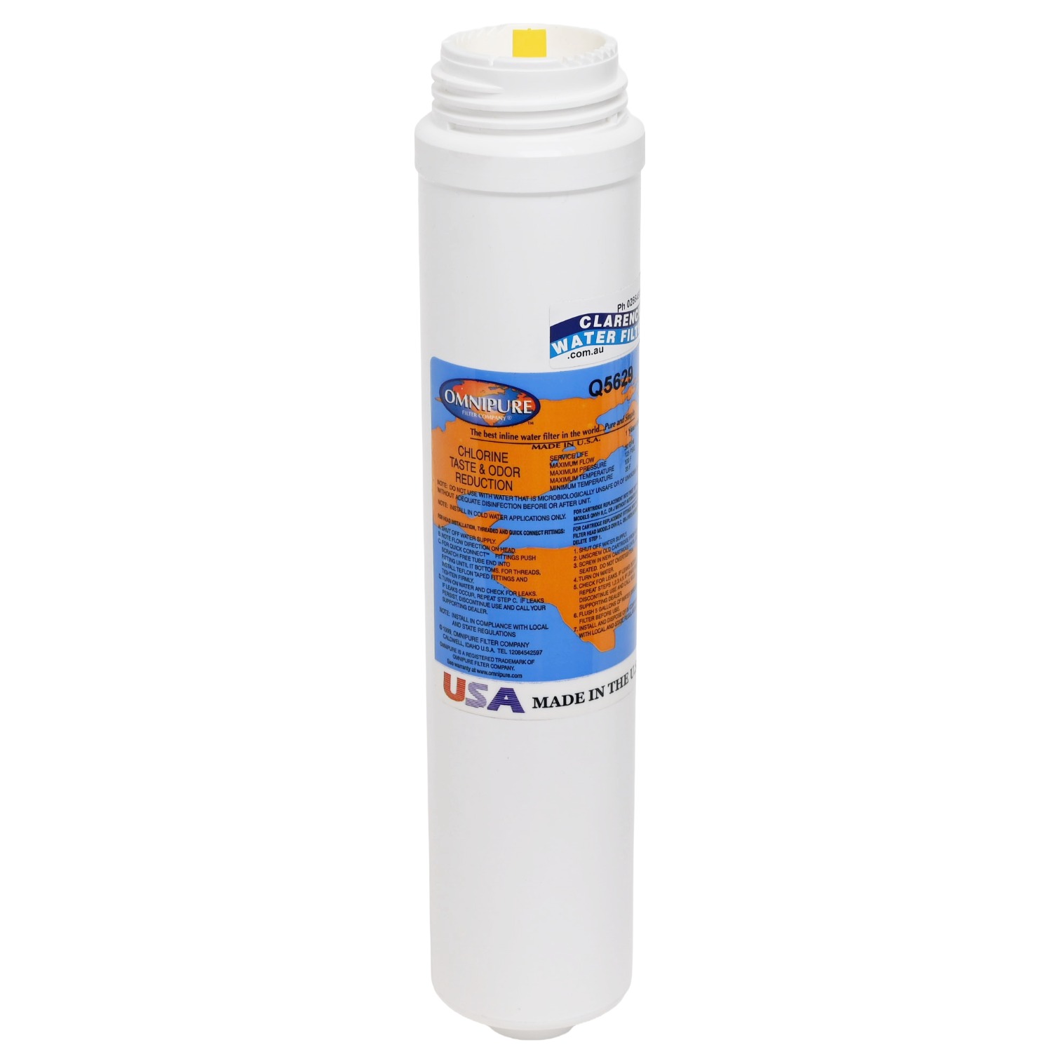 Omnipure Q5629 Catayltic Carbon screw-in replacement water filter for chloramine reduction
