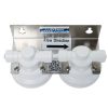 Omnipure Twin L Series Filter Heads with quarter inch Tube Fittings