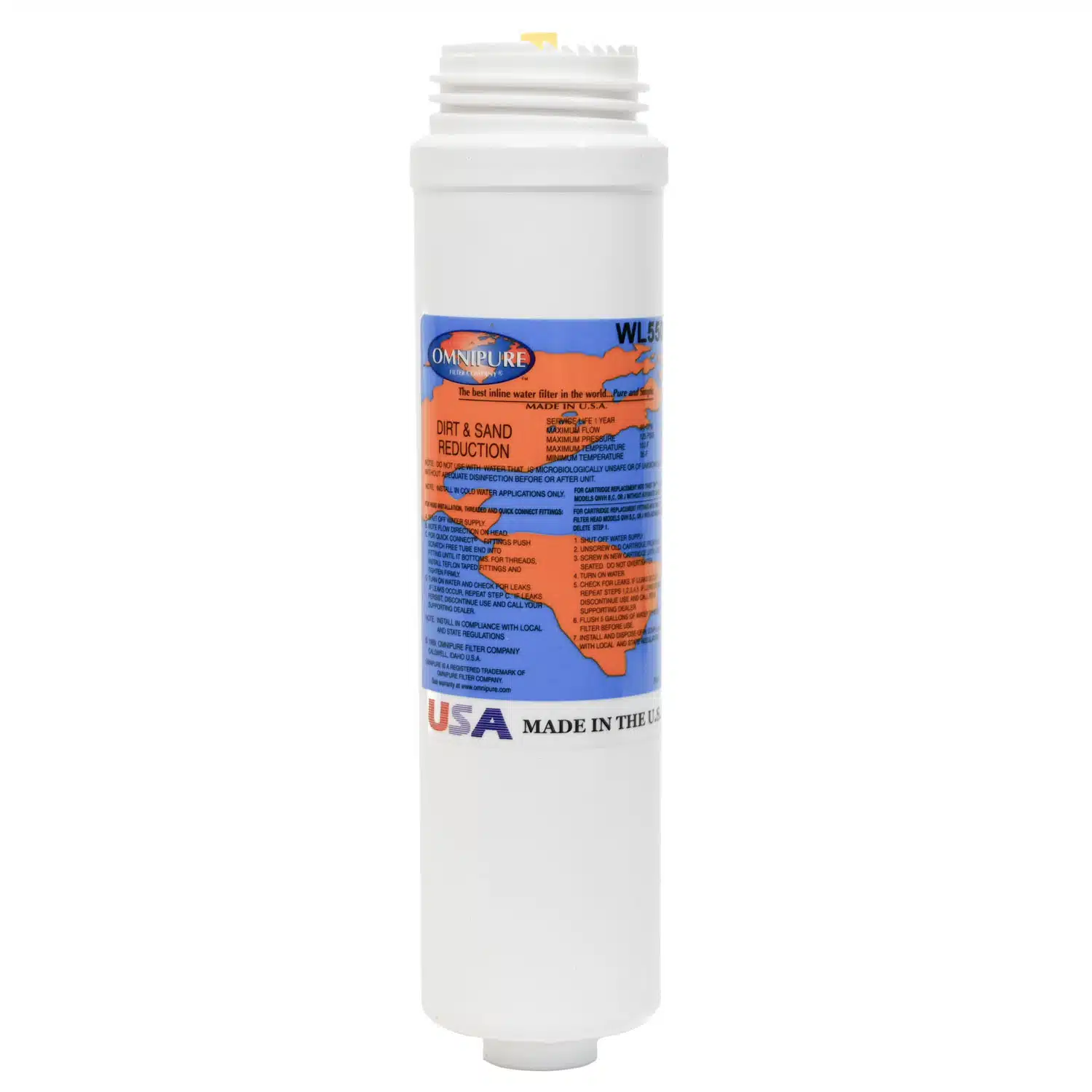 Omnipure WL5505 5 Micron Sediment Water Filter USA Made