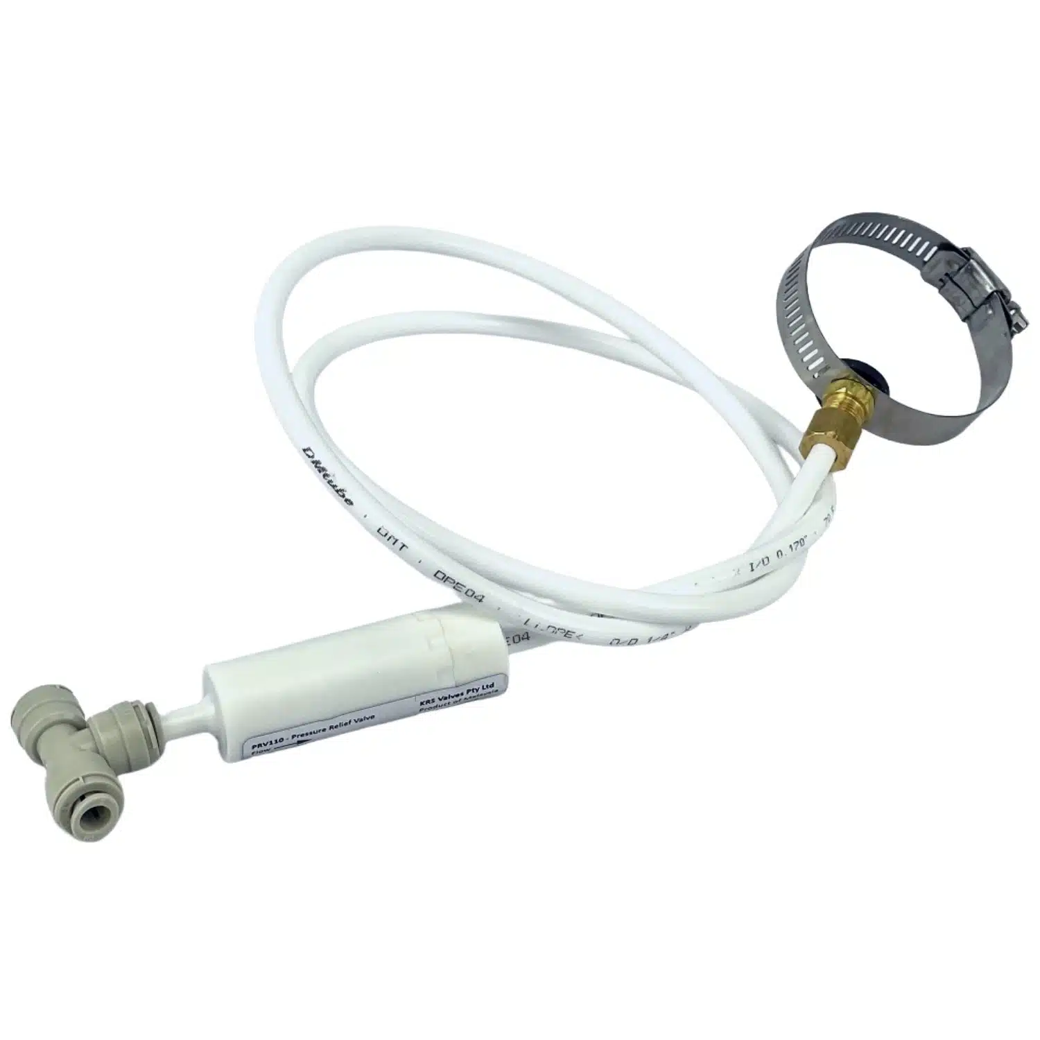 PRV110 Pressure Relief Valve Kit for releasing excess pressure from the water lines to protect water filters and other equipment