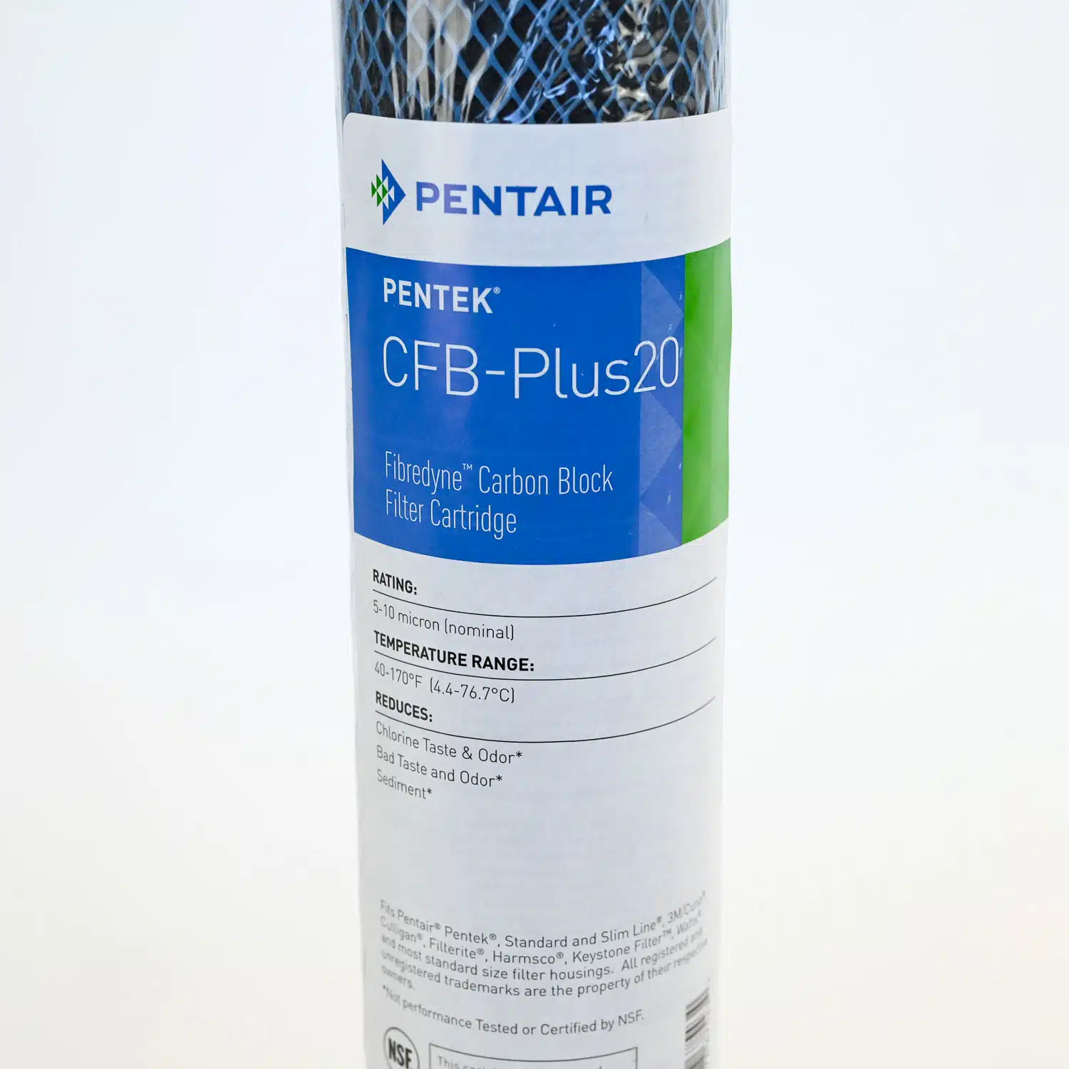 Pentair CFB-Plus20 20 inch by 2 point 5 inch fibredyne carbon water filter