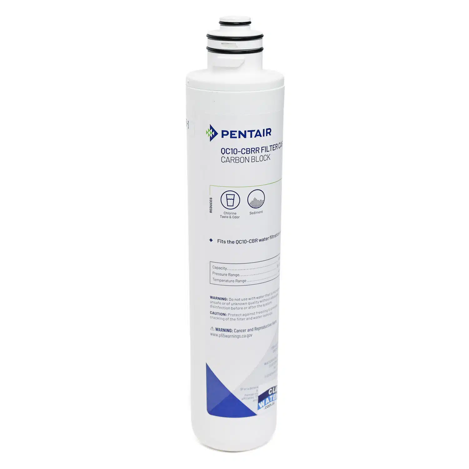 Pentek QC10-CBRR Filter & WFARVQC-RC Cartridge for RV’s & Caravans