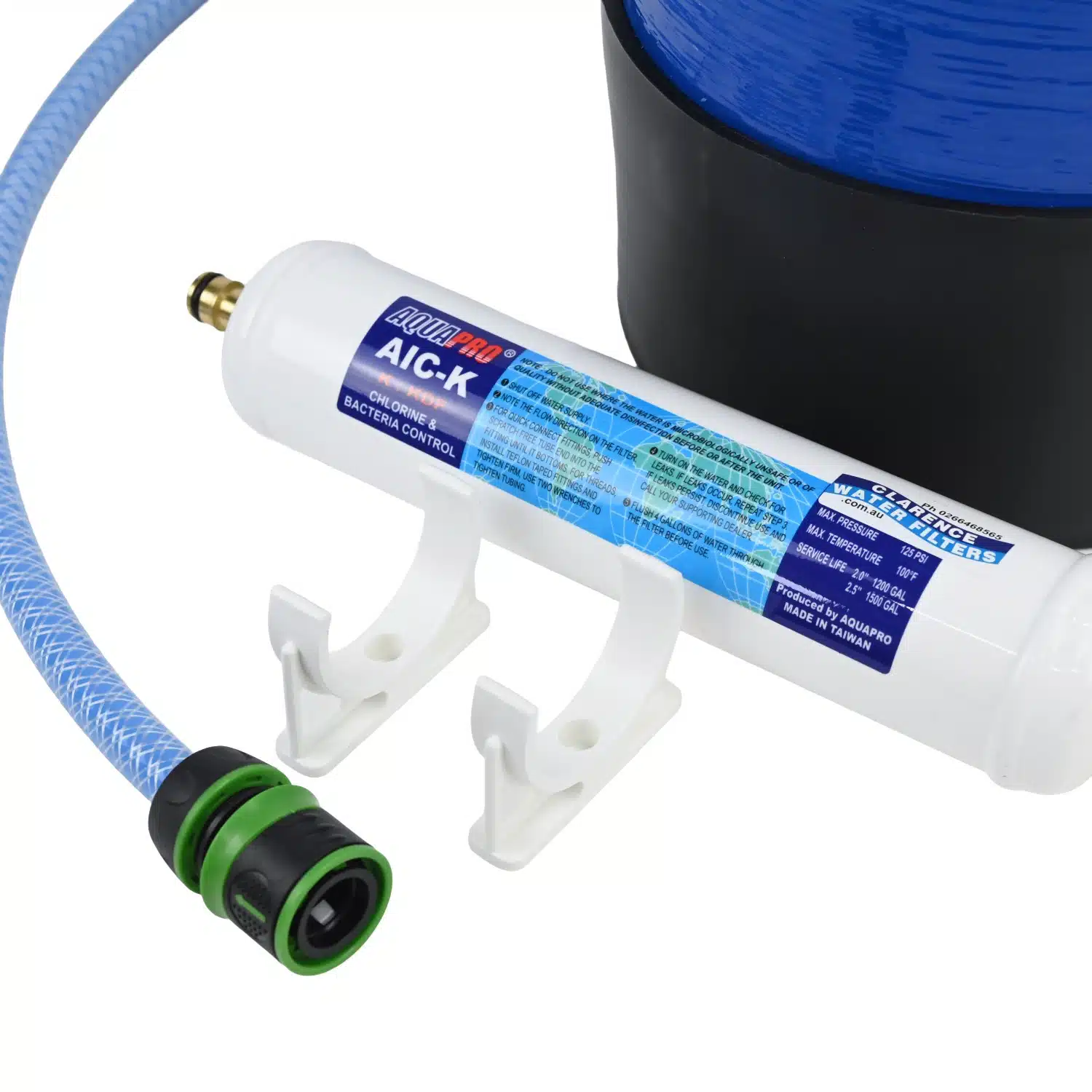 Portable Spot Free TDS Mixed Bed Resin Filter 179TDSPOH for Car Detailing Window Washing Boat Washing