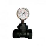 Pressure Gauge 1inch Poly Tee