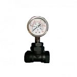 Pressure Gauge 3-4inch Poly Tee