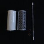 Replacement Filter, O-Ring and UV Lamp Set for 10" x 4.5" Hybrid Systems