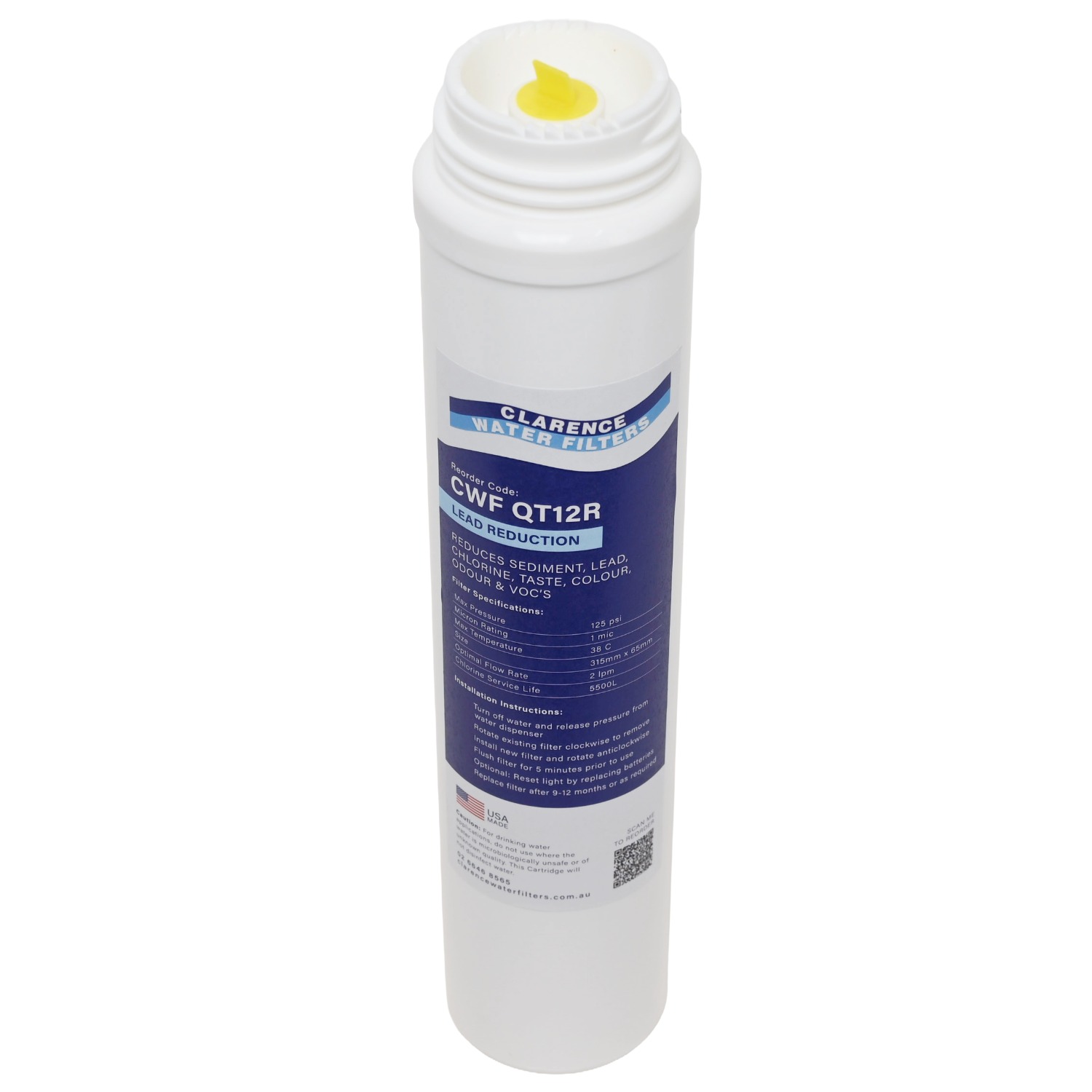 CWF QT12R Compatible Water Filter Cartridge - Image 2