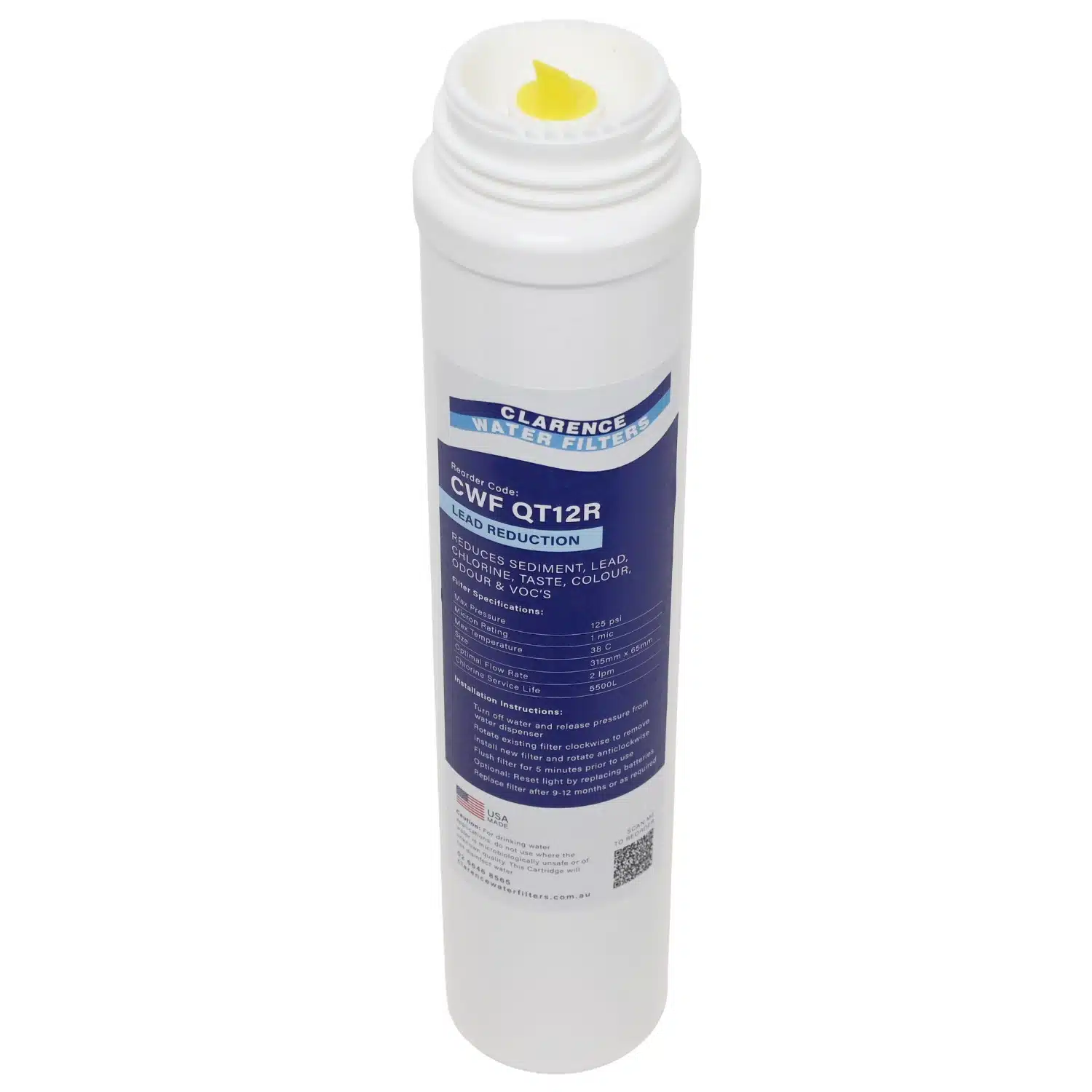 CWF QT12R Compatible Water Filter Cartridge - Image 2