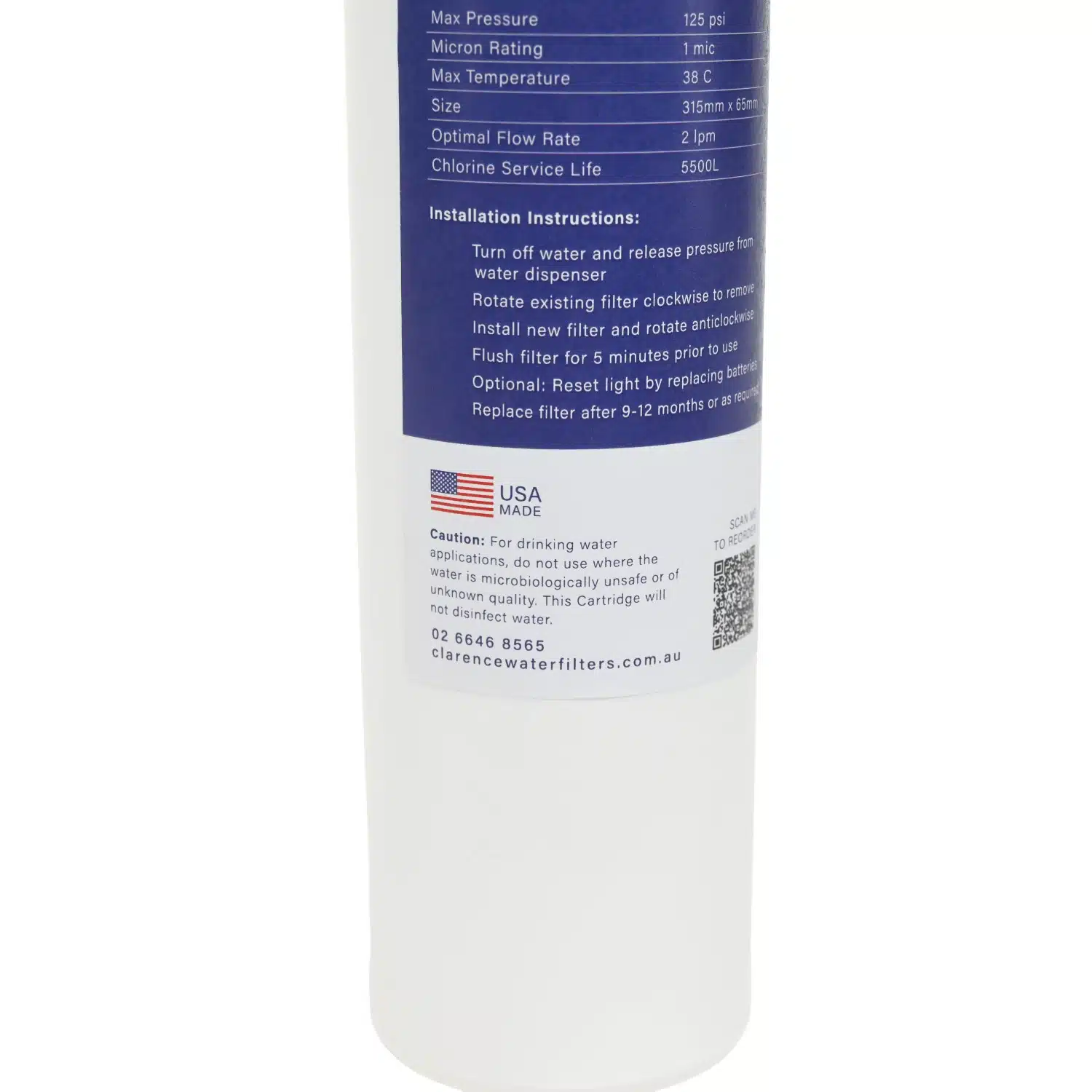 CWF QT12R Compatible Water Filter Cartridge - Image 6