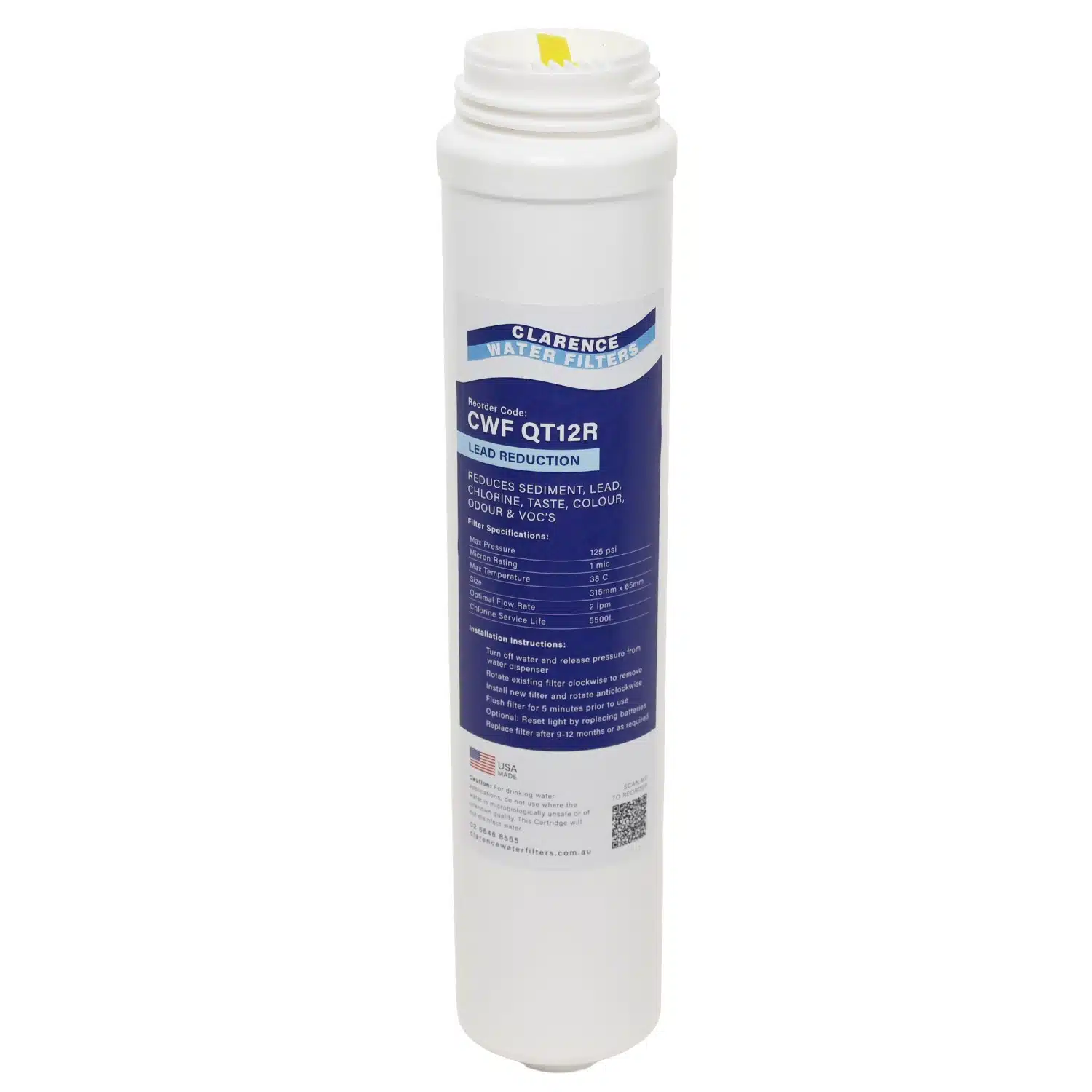 CWF QT12R Compatible Water Filter Cartridge - Image 8