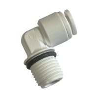 Quarter inch NPT Thread to Quarter inch Tube Elbow Fitting
