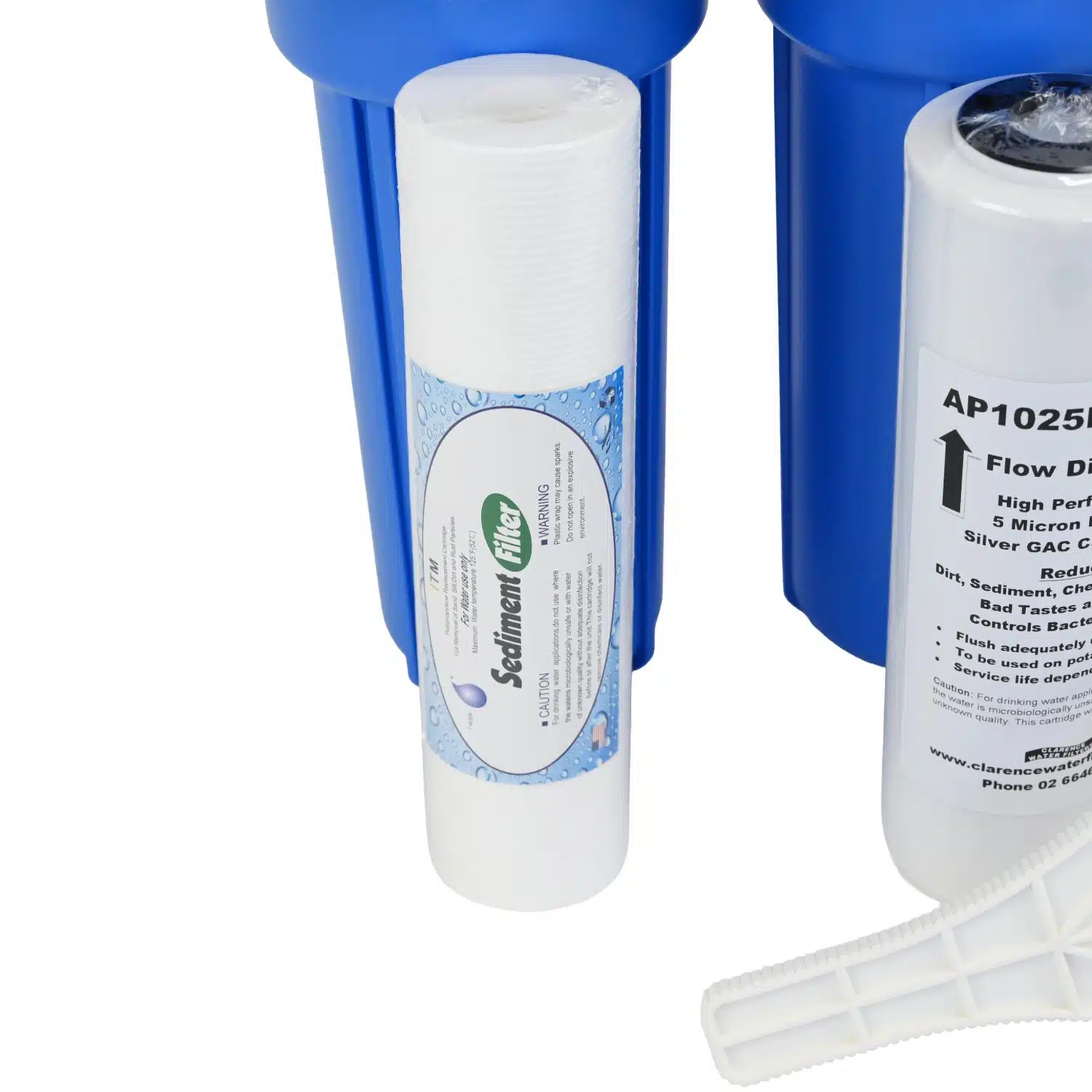 Scale Reduction Portable Triple Stage Water Filter System For Caravans