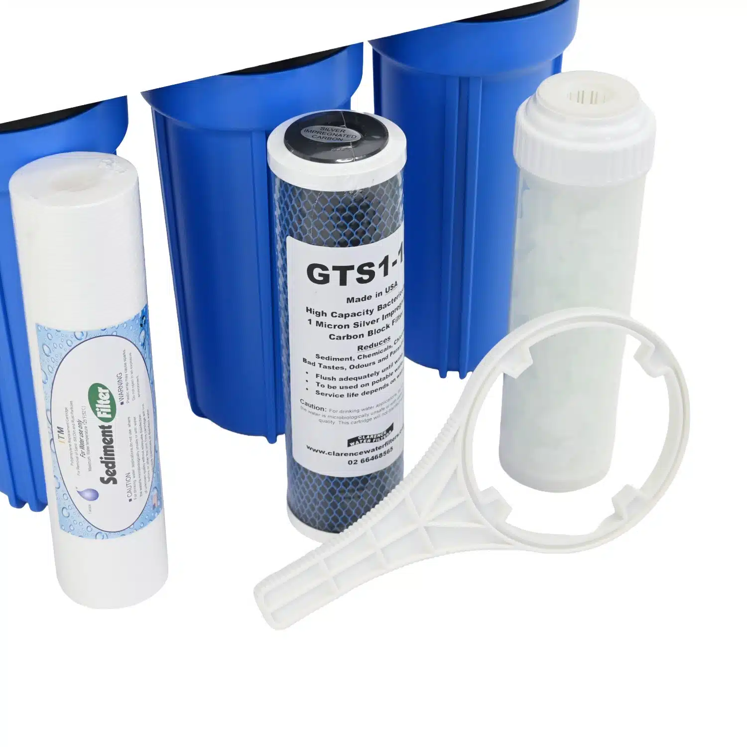 Scale Reduction Portable Triple Stage Water Filter System For Caravans