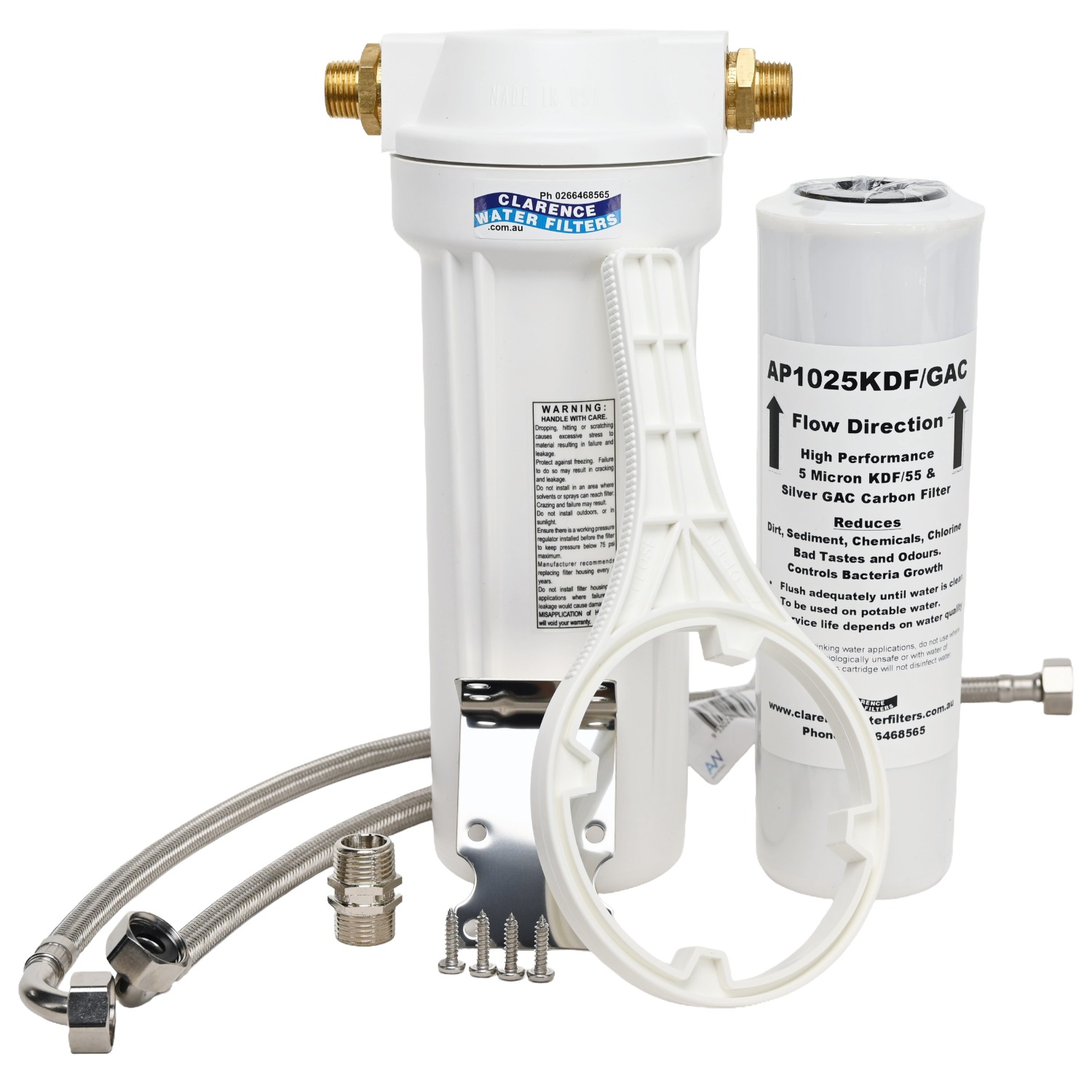 Single High Flow Under Sink Water Filter System