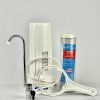 Single 10 inch by 2.5 inch Bench Top Water Filter System with WC04 American-Made