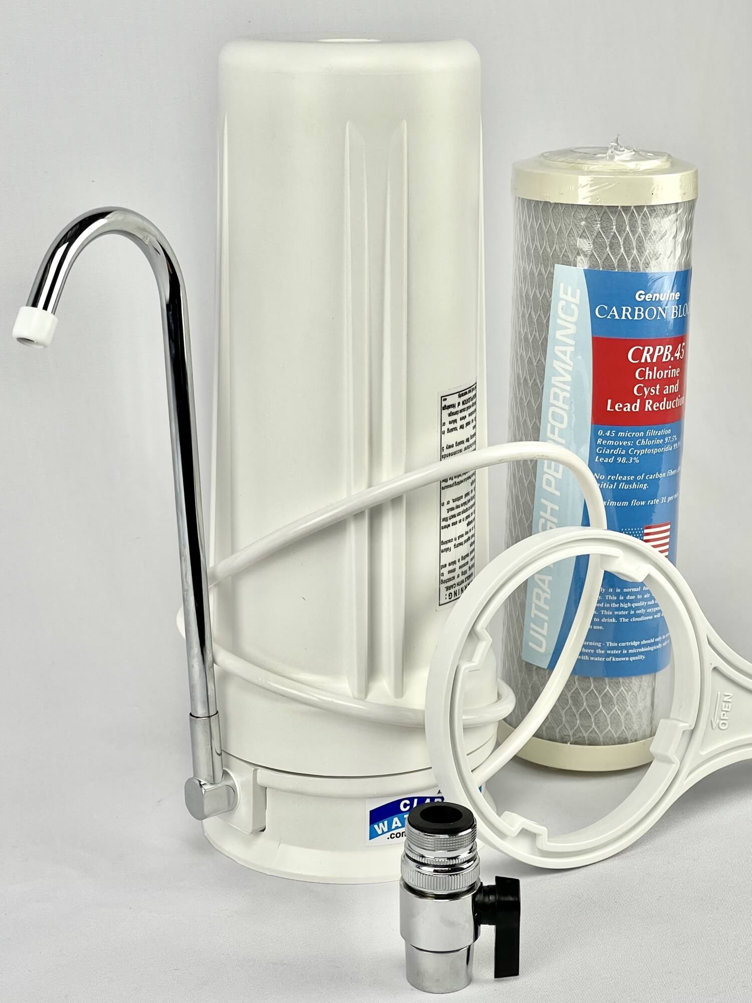 Single Bench Top Water Filter System Clarence Water Filters Australia