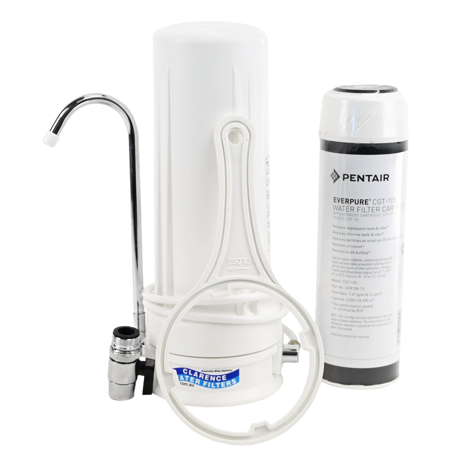 Single Bench Top Water Filter System For Coffee Machines
