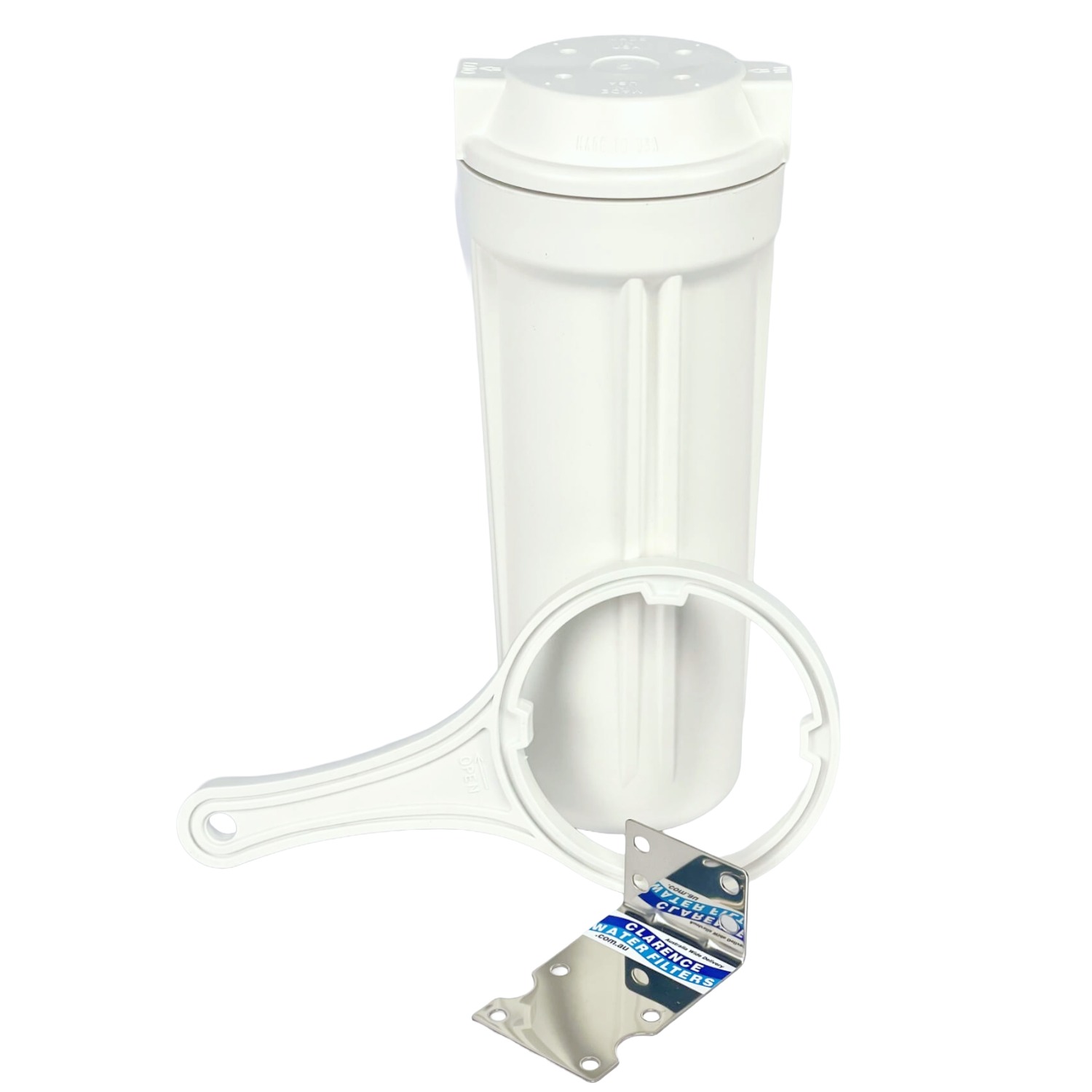 Single-QMP-10-inch-Filter-Housing-with-1-quarterr-inch-Bsp-Ports 1