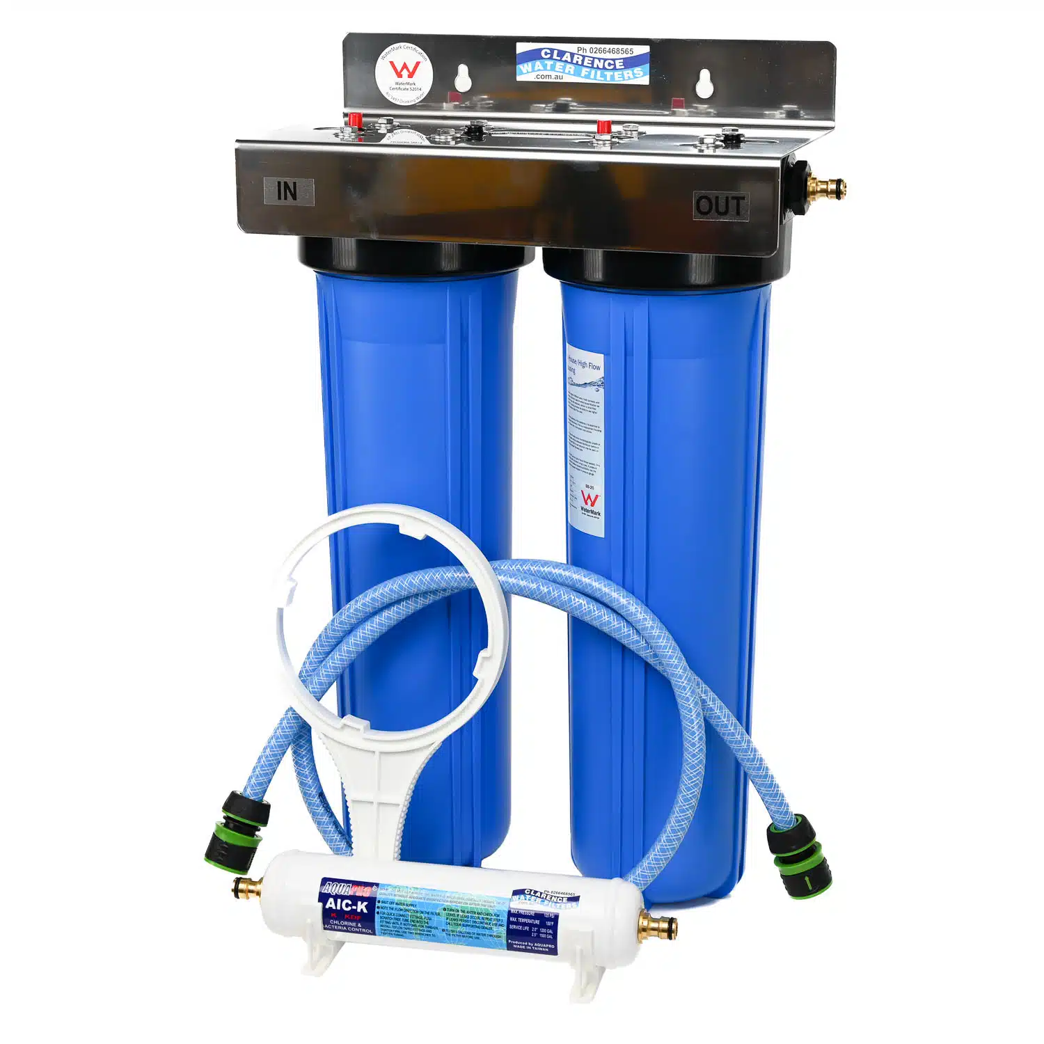 Spot Free Window and Car Detailing TDS Water Filter System with Push On Hose Fittings T2045TDSR POH