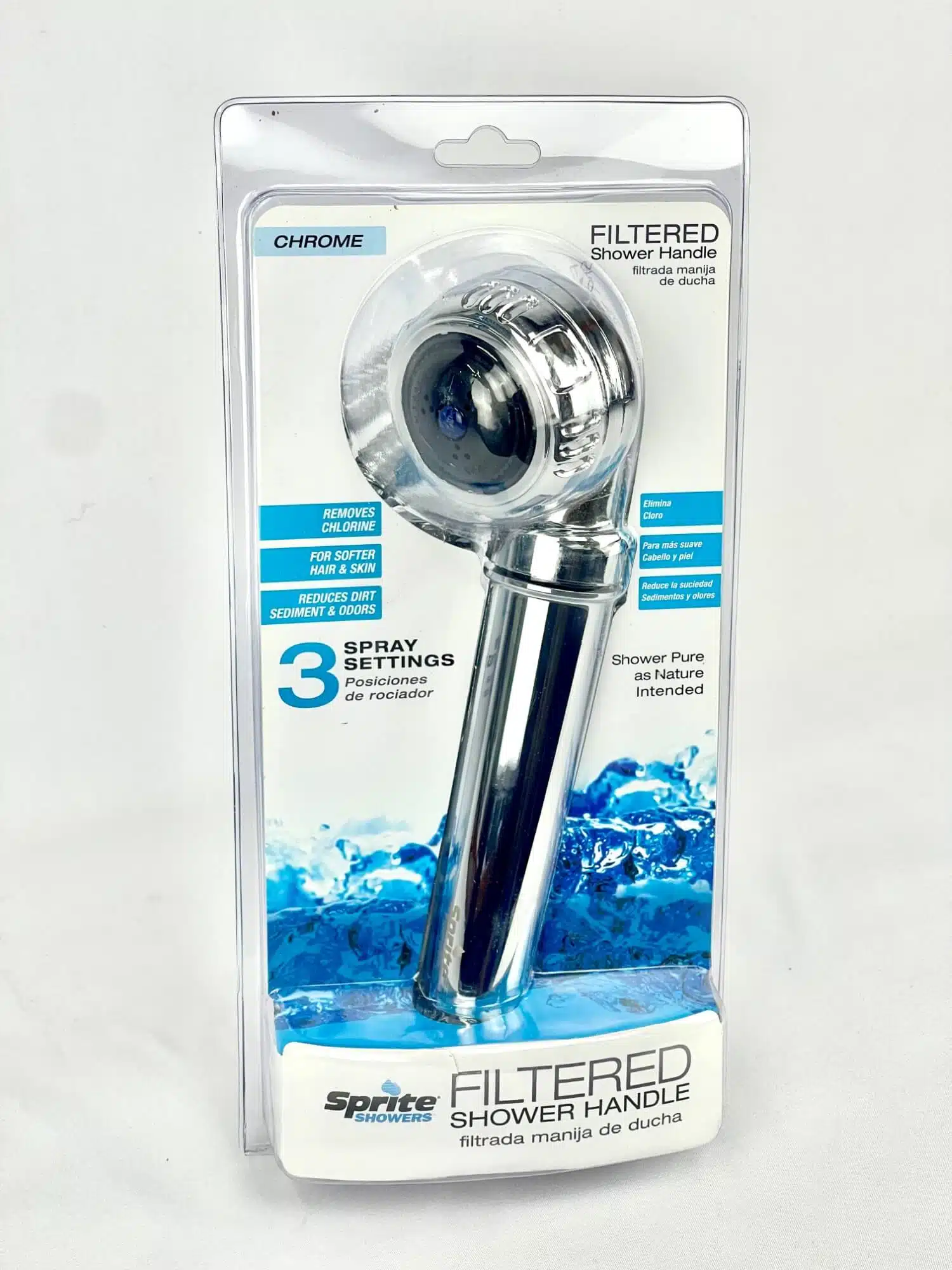 Sprite Handheld Complete Kit With Shower Head and Rose (3)