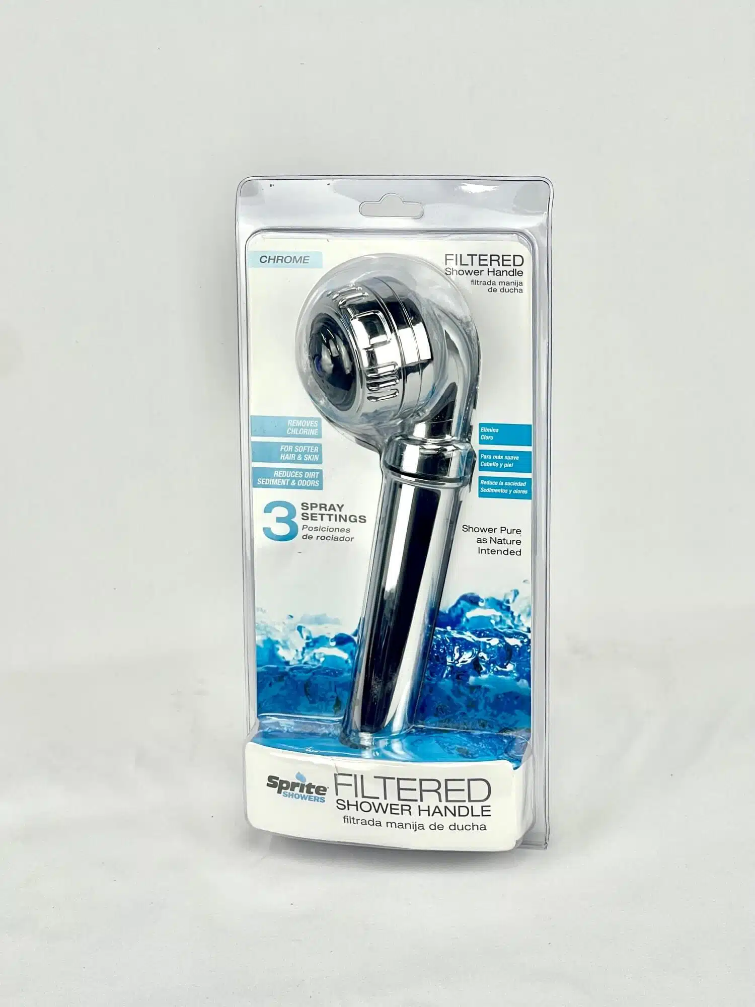 Sprite Handheld Complete Kit With Shower Head and Rose (3)