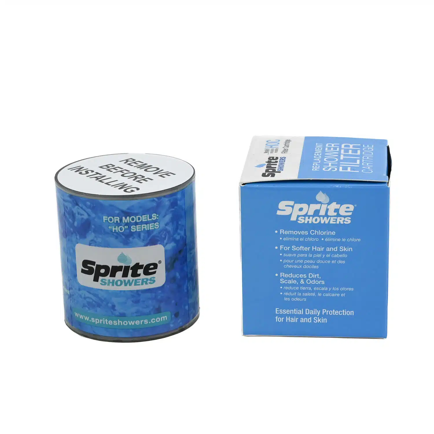 Sprite High Output Shower Filter Replacement Cartridge with KDF and Chlorgon