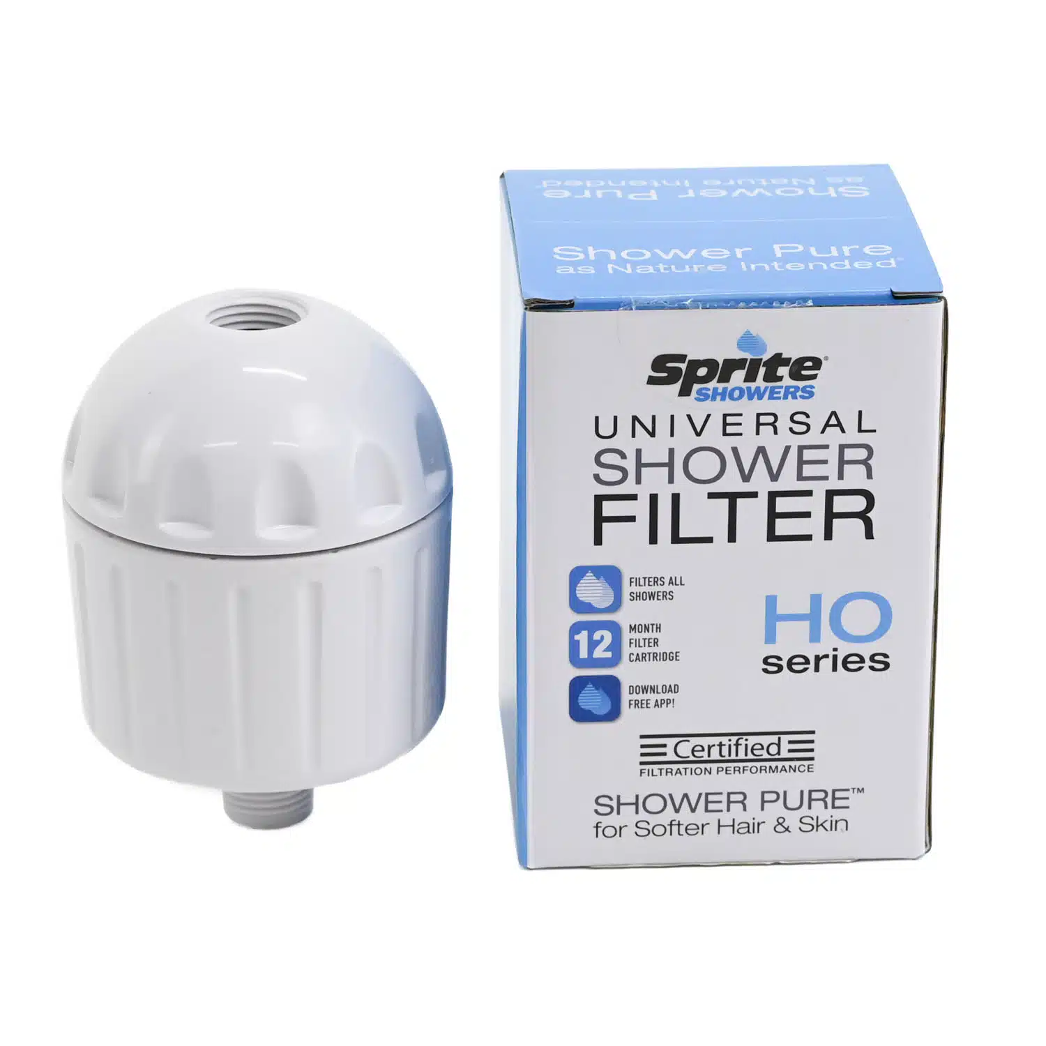 Sprite Shower Filter High Output for Chlorine Removal (Plastic Case)