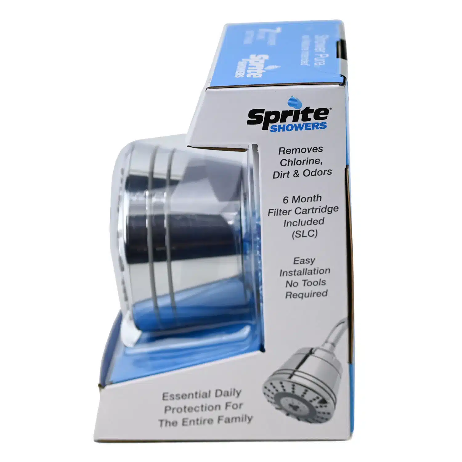 Sprite Shower Pure Filter Shower Head With 7 Spray Settings
