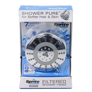 Sprite Shower Pure Filter Shower Head With 7 Spray Settings