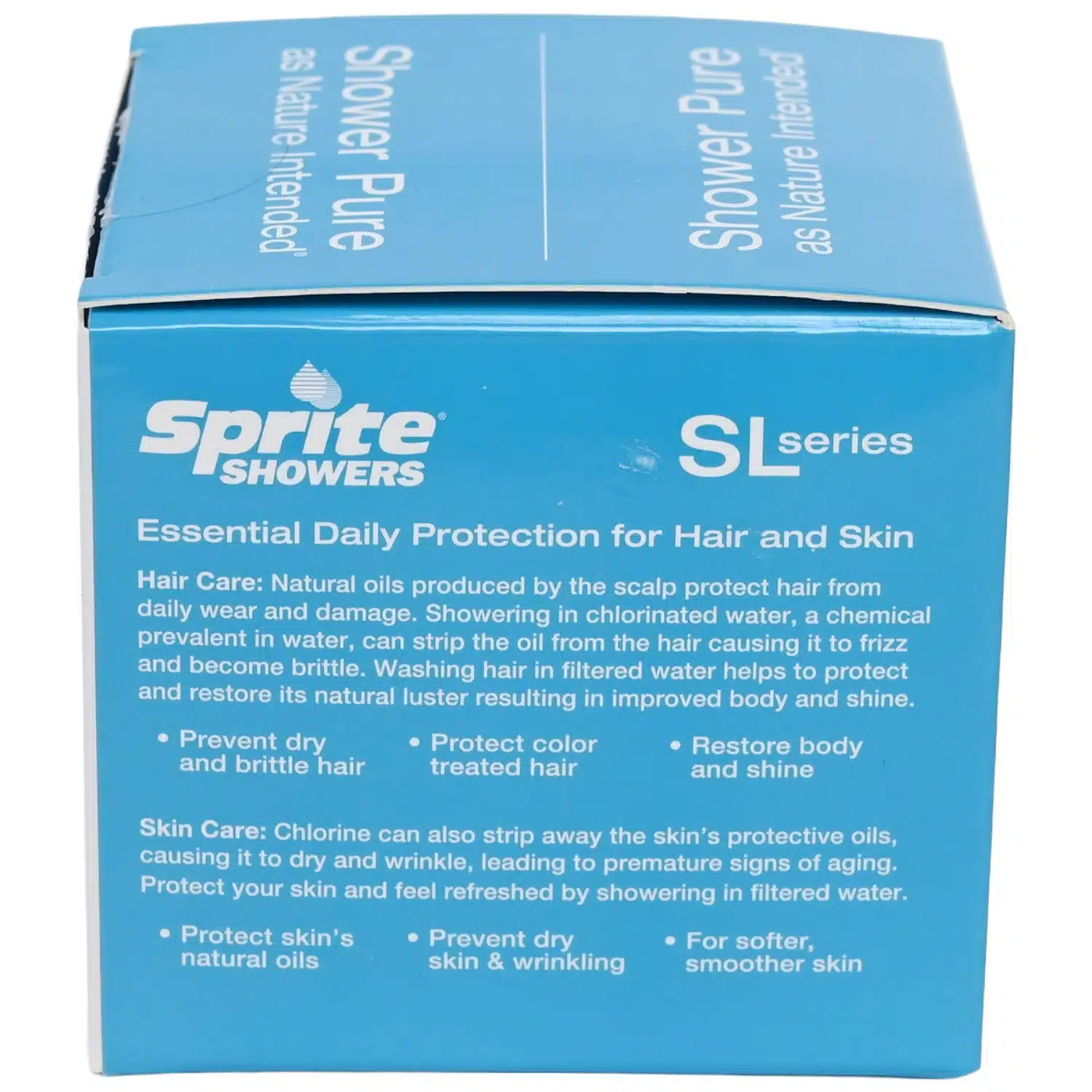 Sprite Slim Line Solid Brass Chrome Shower Filter SL Series SLB-CM