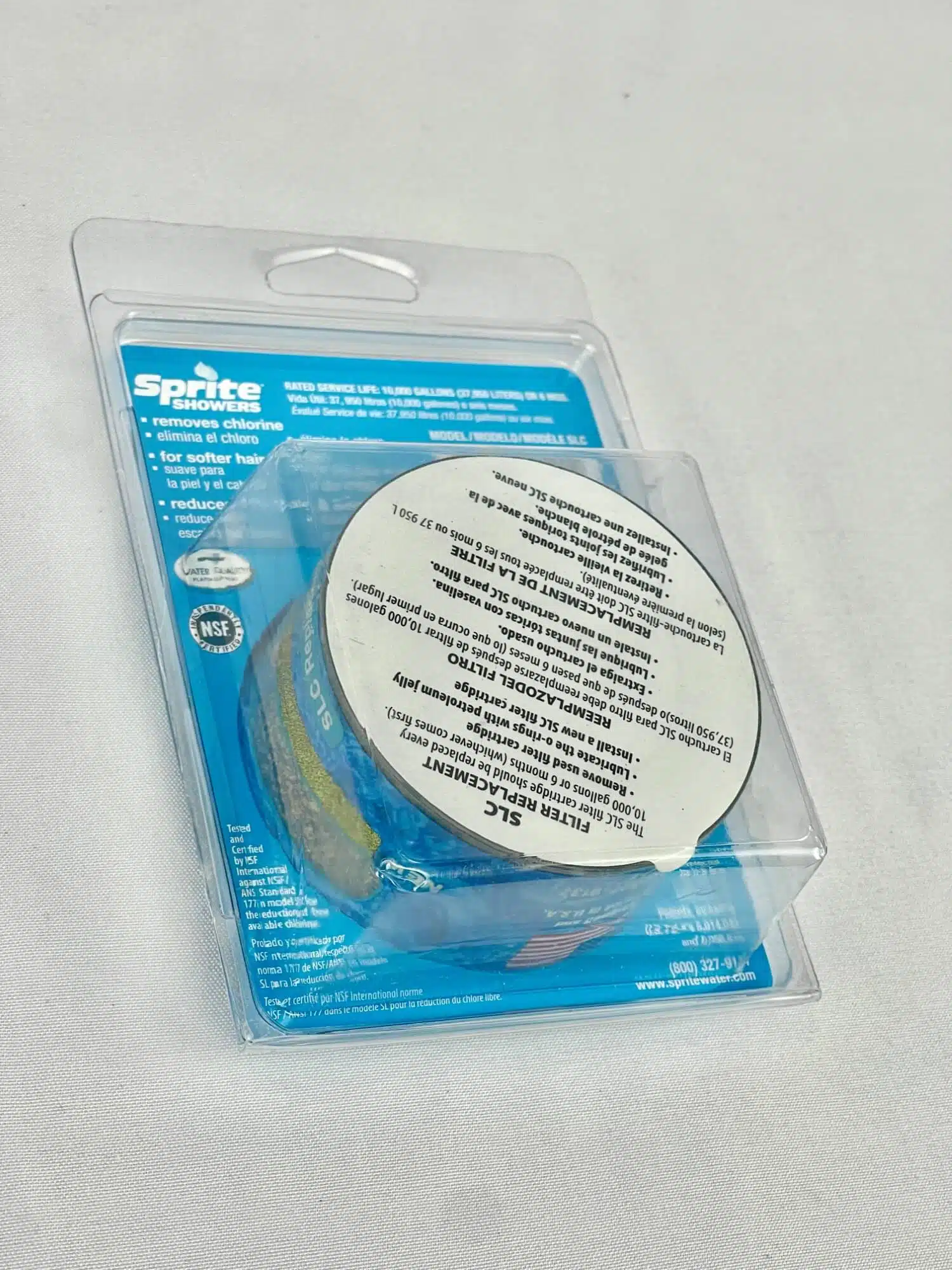 Sprite Slimline Shower Filter Cartridge 1