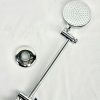Stainless Steel Shower Head with Swivel Nut 1