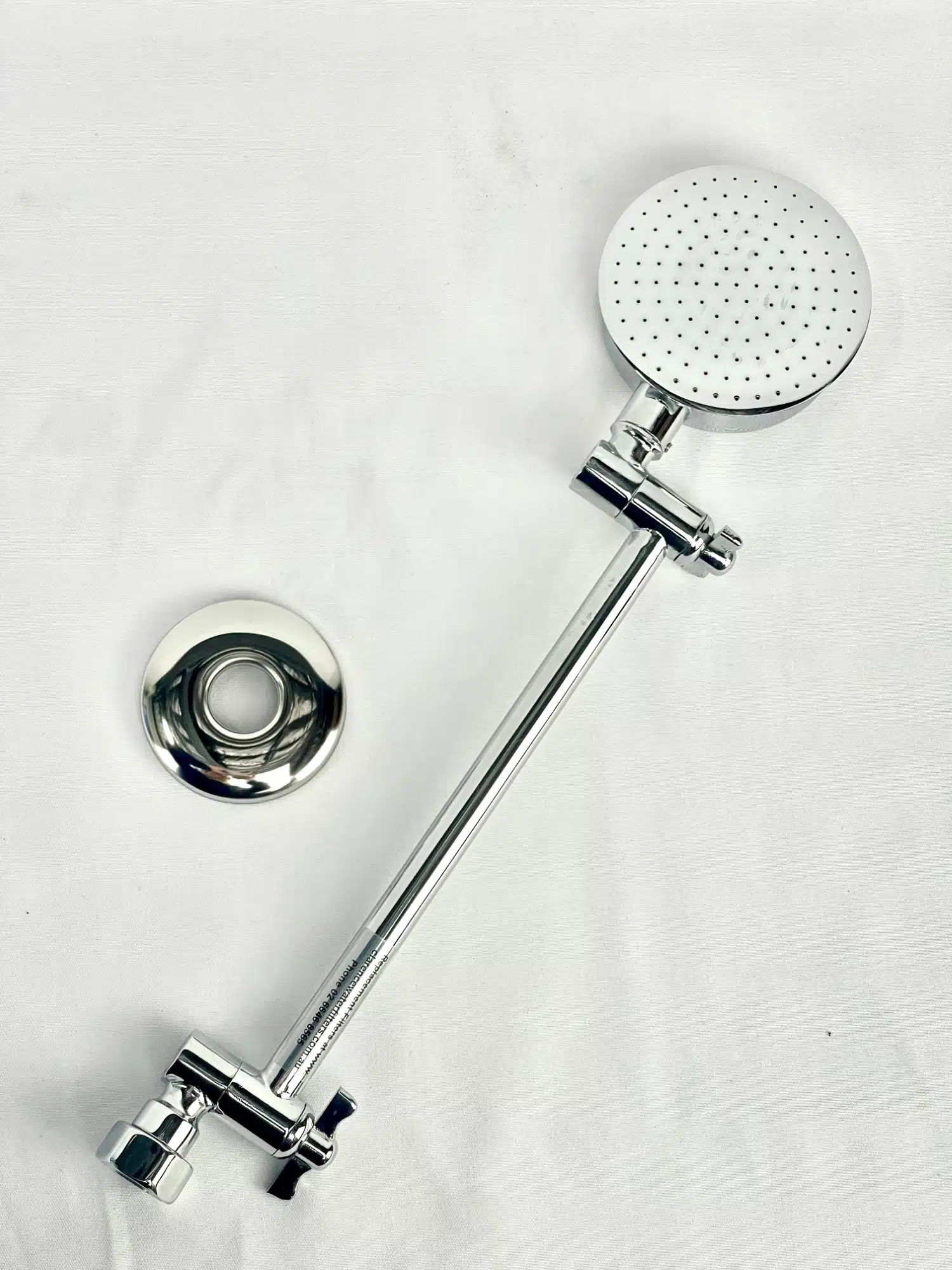 Stainless Steel Shower Head with Swivel Nut 1