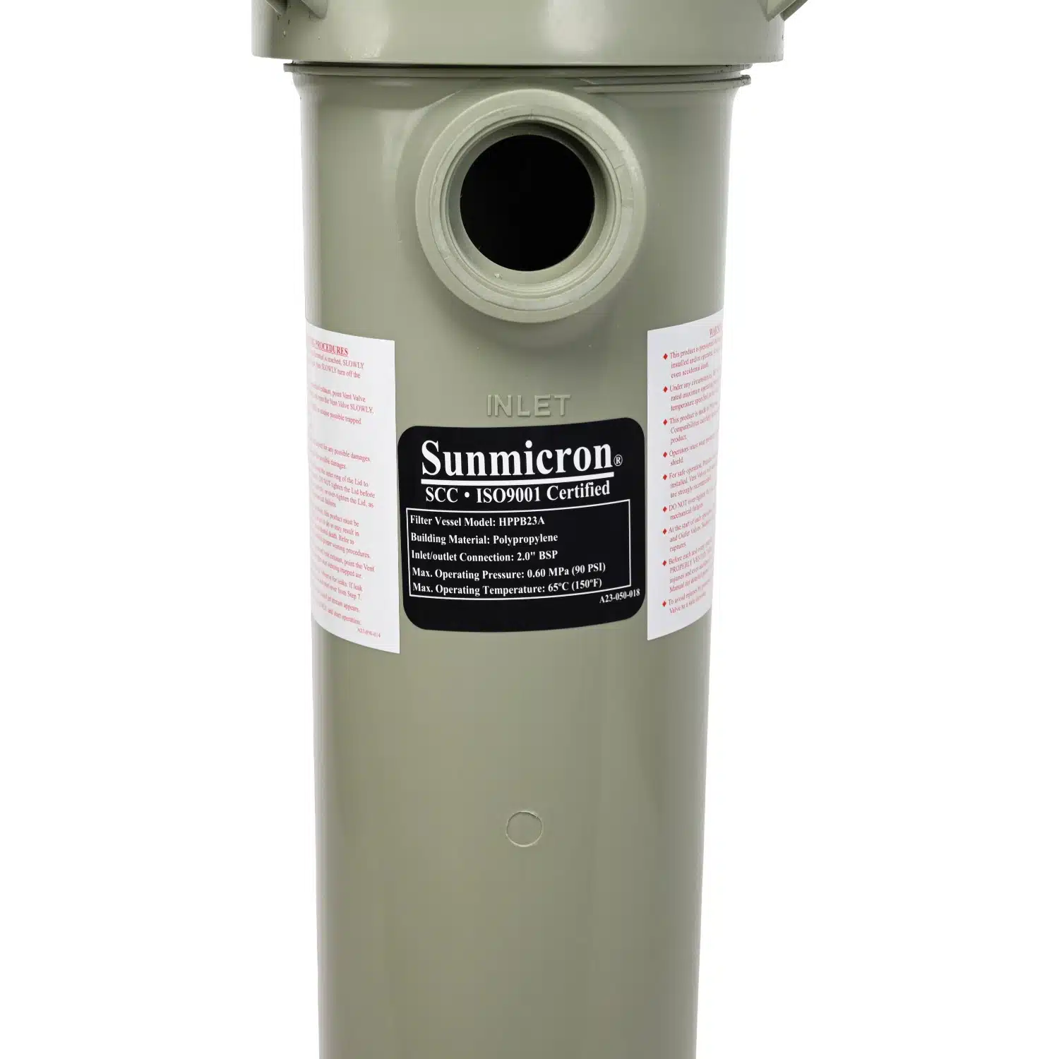 CWF-X100 Bag Filter Housing and Pall 416669B FSI X100 - Image 11