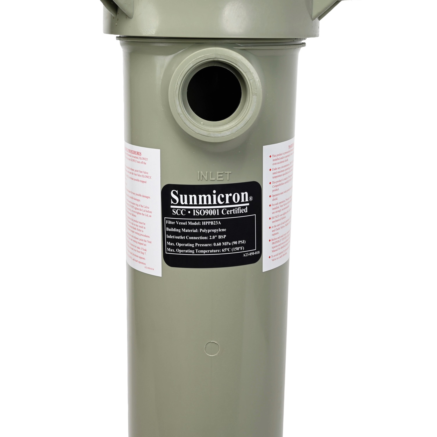 CWF-X100 Bag Filter Housing and Pall 416669B FSI X100 - Image 9