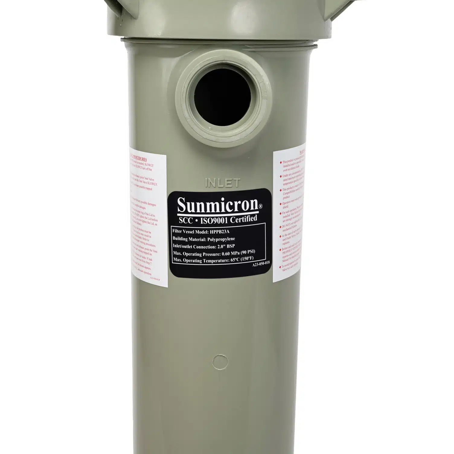 CWF-X100 Bag Filter Housing and Pall 416669B FSI X100 - Image 9