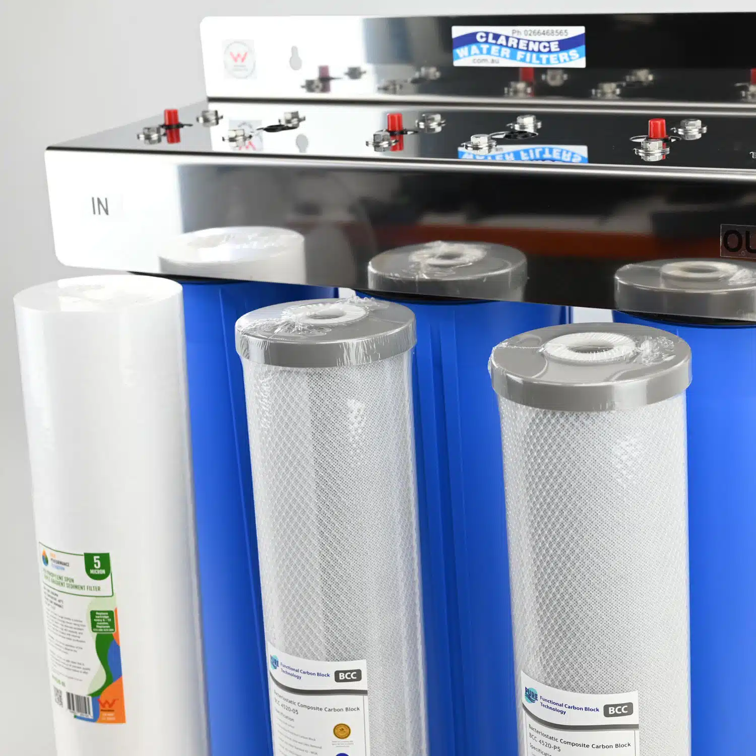 Triple Whole of House System For Tank Water With Disposable Filters - Image 8