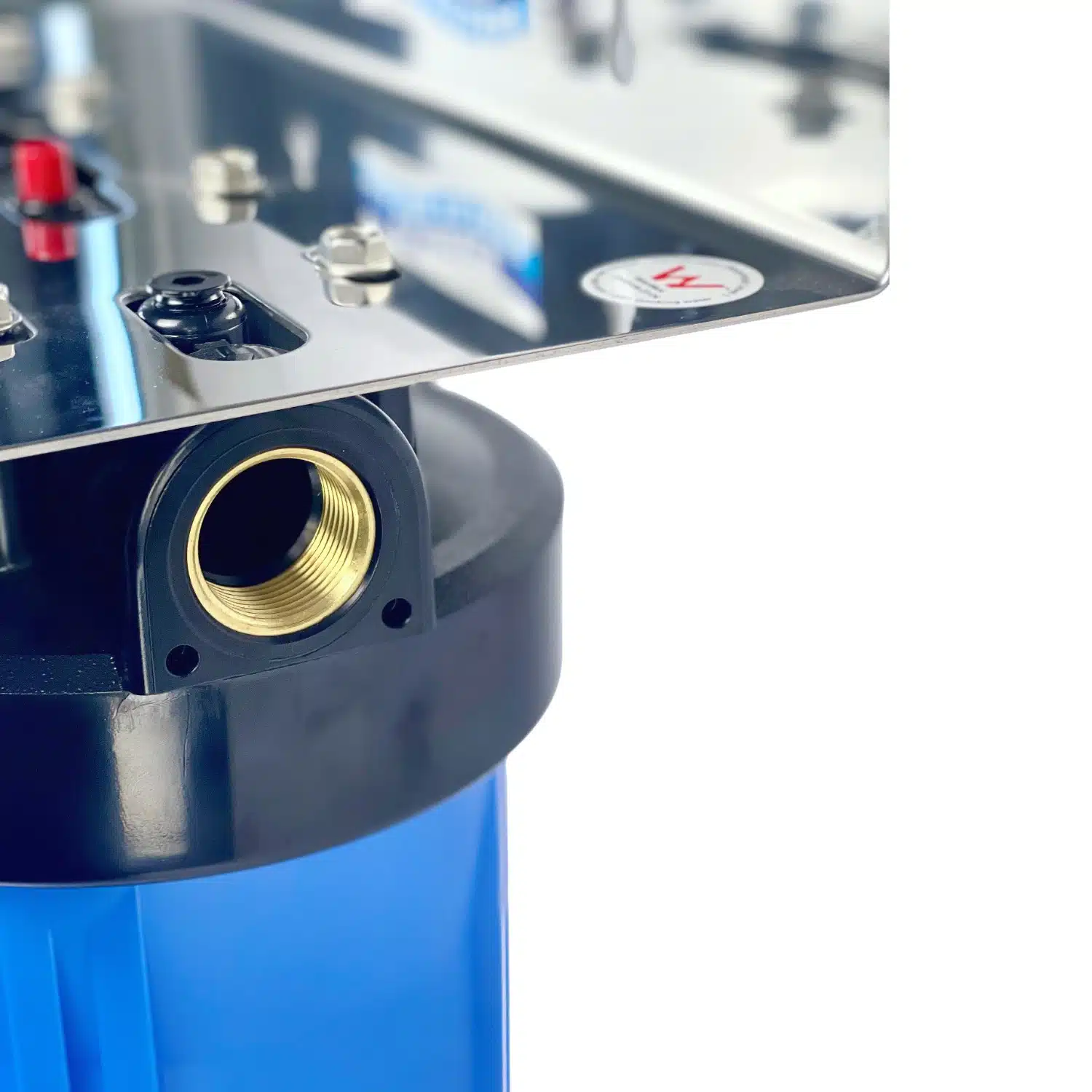 Twin 20 inch bt 4 point 5 inch Big Big Water Filter Housing with Watermark stamp 1