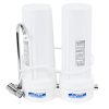 Twin Bench Top Water Filter System with 10 inch Filters