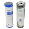 Twin Fluoride & Chloramine Filter Set DFX-CB-10 and AMB/10