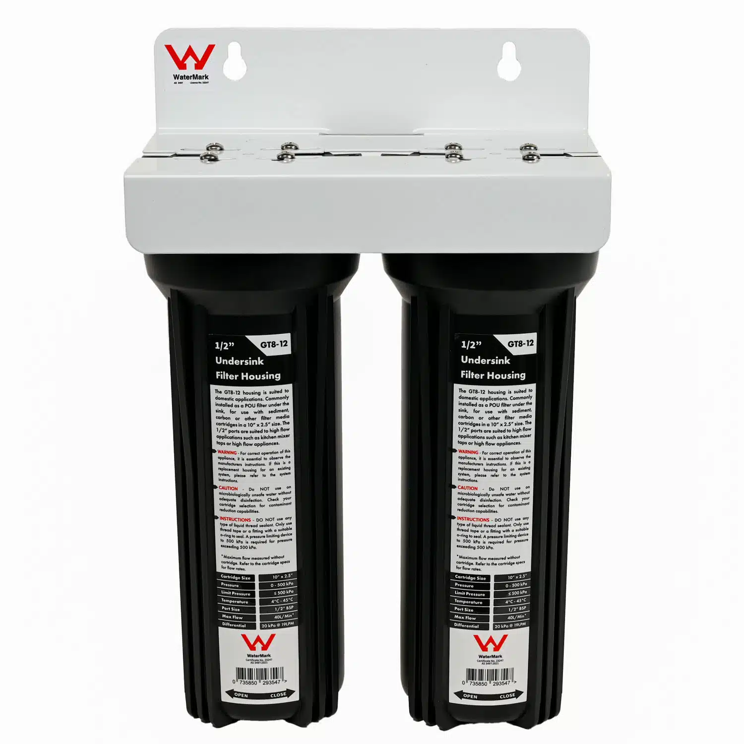 Twin High Flow Under Sink Water Filter System - Image 13