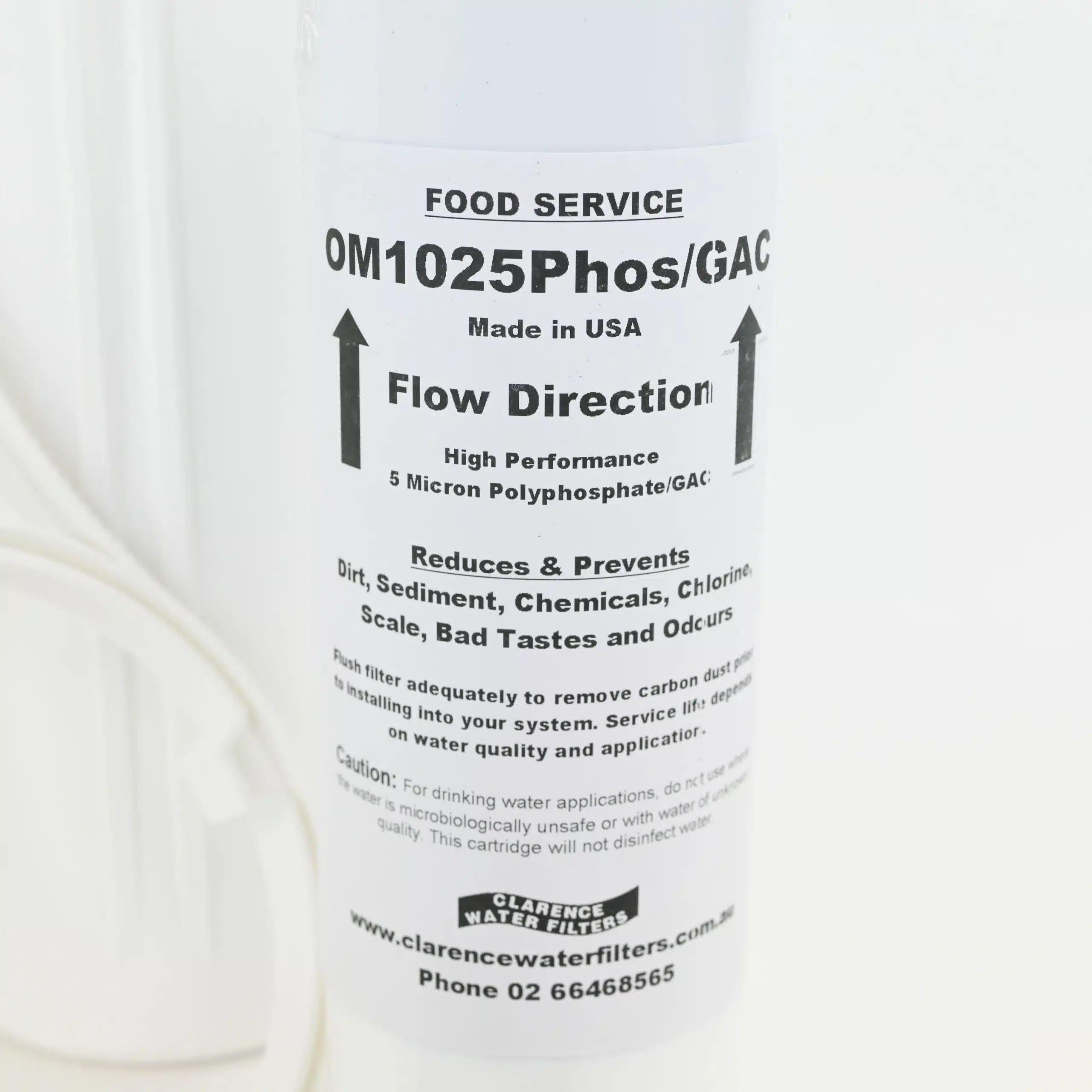 Twin High Flow Scale-Reducing Food Service Water Filter Kit with Sediment filter and Carbon Polyphosphate Filter for scale reduction