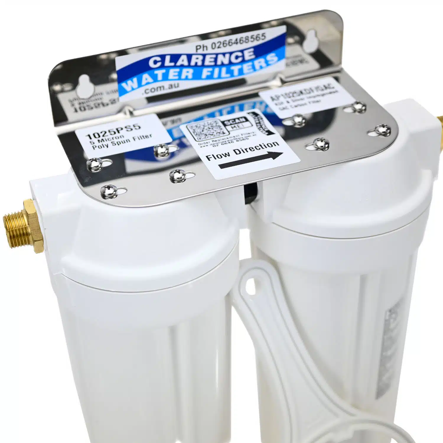 Twin High Flow Under Sink Water Filter System