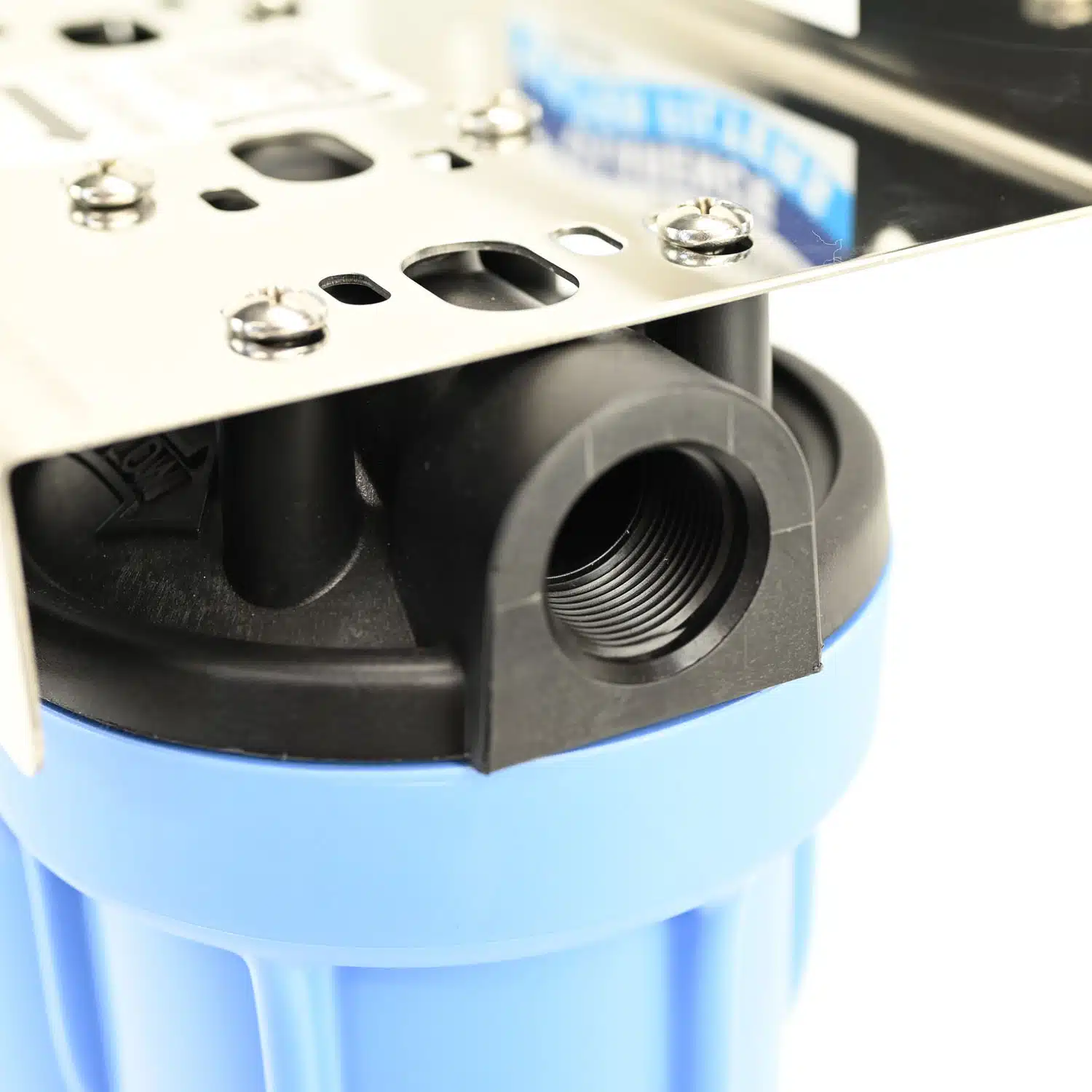 Twin Pentek 20 inch by 2.5_ inch 3G Water Filter Housing 3 quarter inch BSP Ports -1