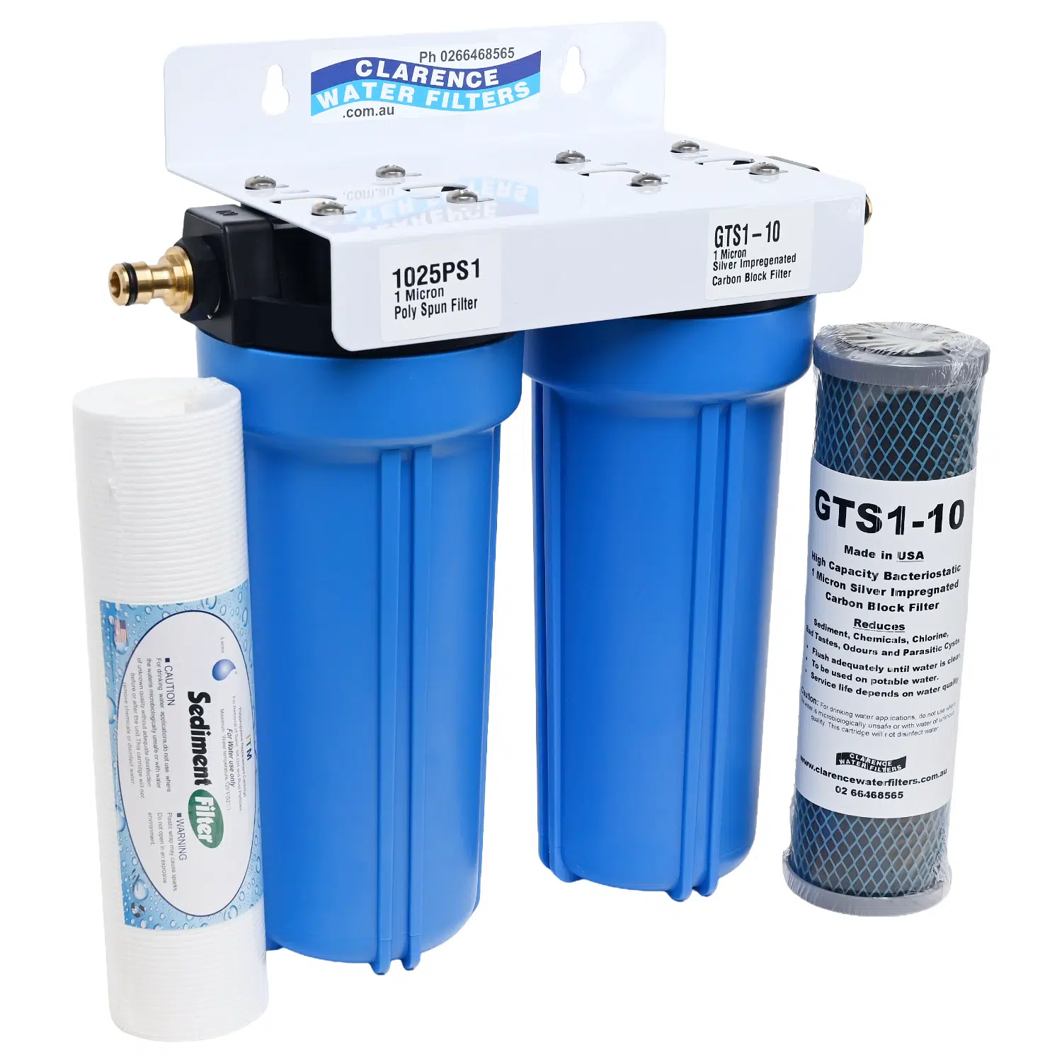 Twin Point of Entry Caravan Water Filter System 7